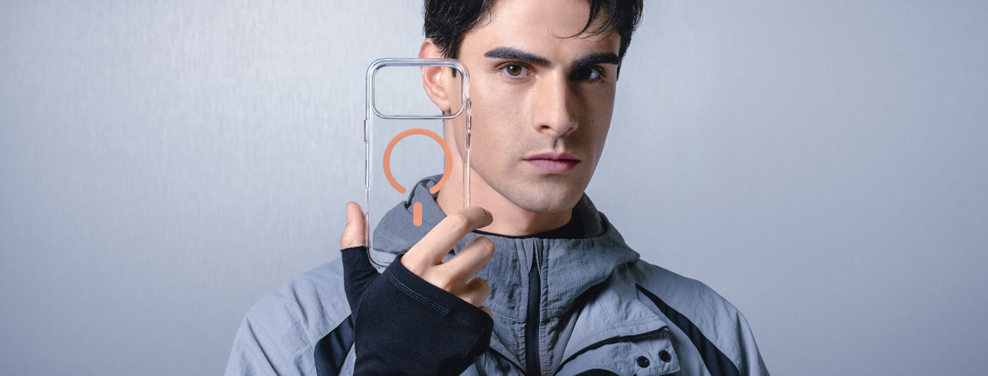 Bright M Never Yellowing Protective Clear Case for iPhone 17