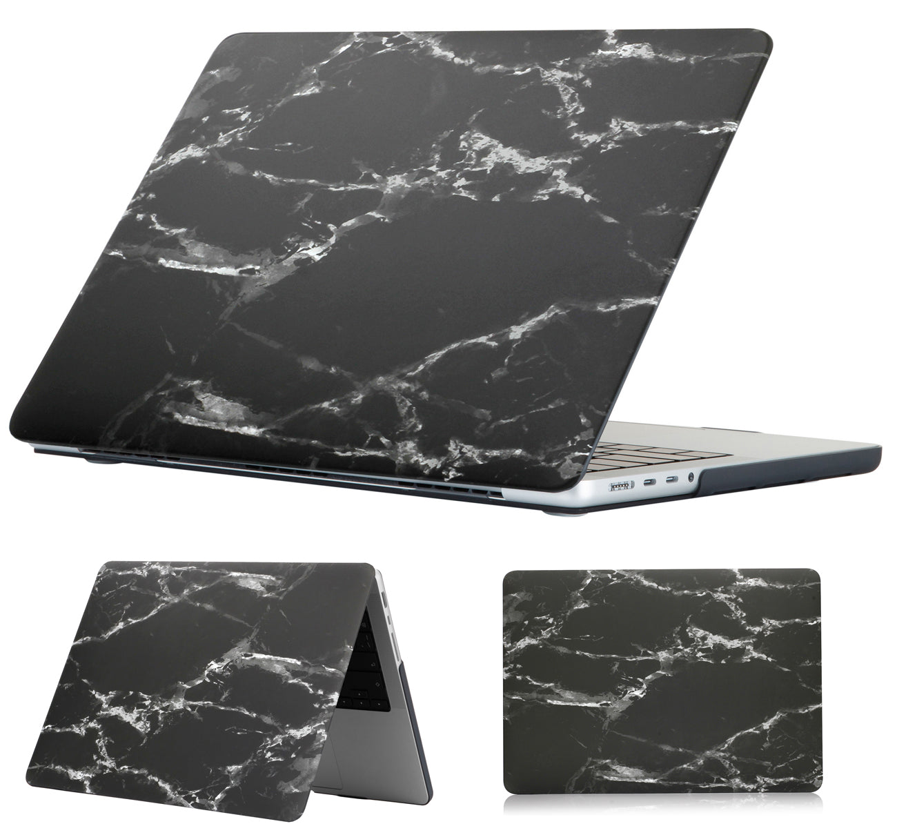 MacBook Pro 14" (M1-M5, 2021-2026) Designer Hard Case (BlackMarble)