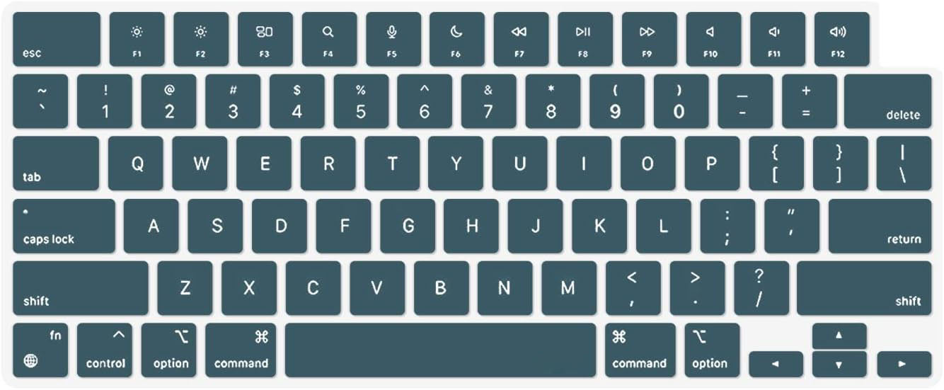 MacBook Pro 14" Keyboard Cover Skin (M1-M5, 2021-2026)