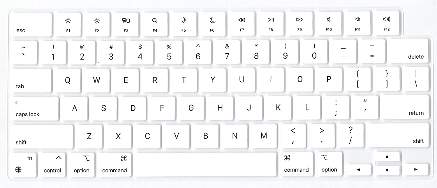 MacBook Air 13" Keyboard Cover Skin (M3, 2024)