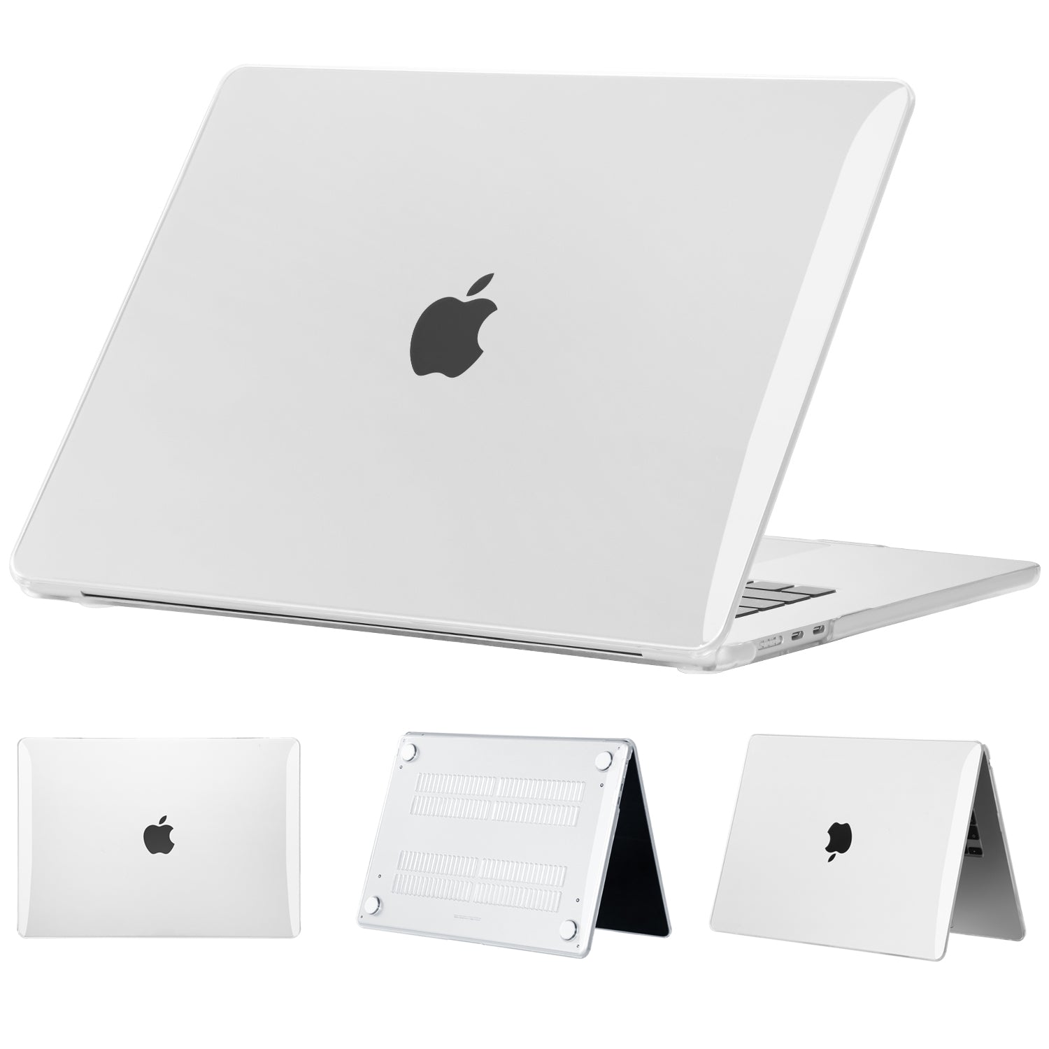 MacBook Air 15" (M2-M5, 2023-2026) Crystal Hard Case (Clear)