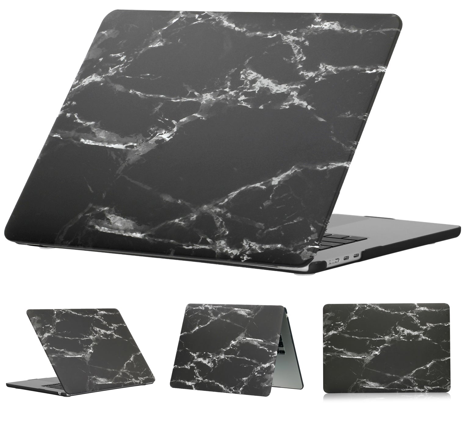 MacBook Air 15" (M2-M5, 2023-2026) Designer Case (BlackMarble)