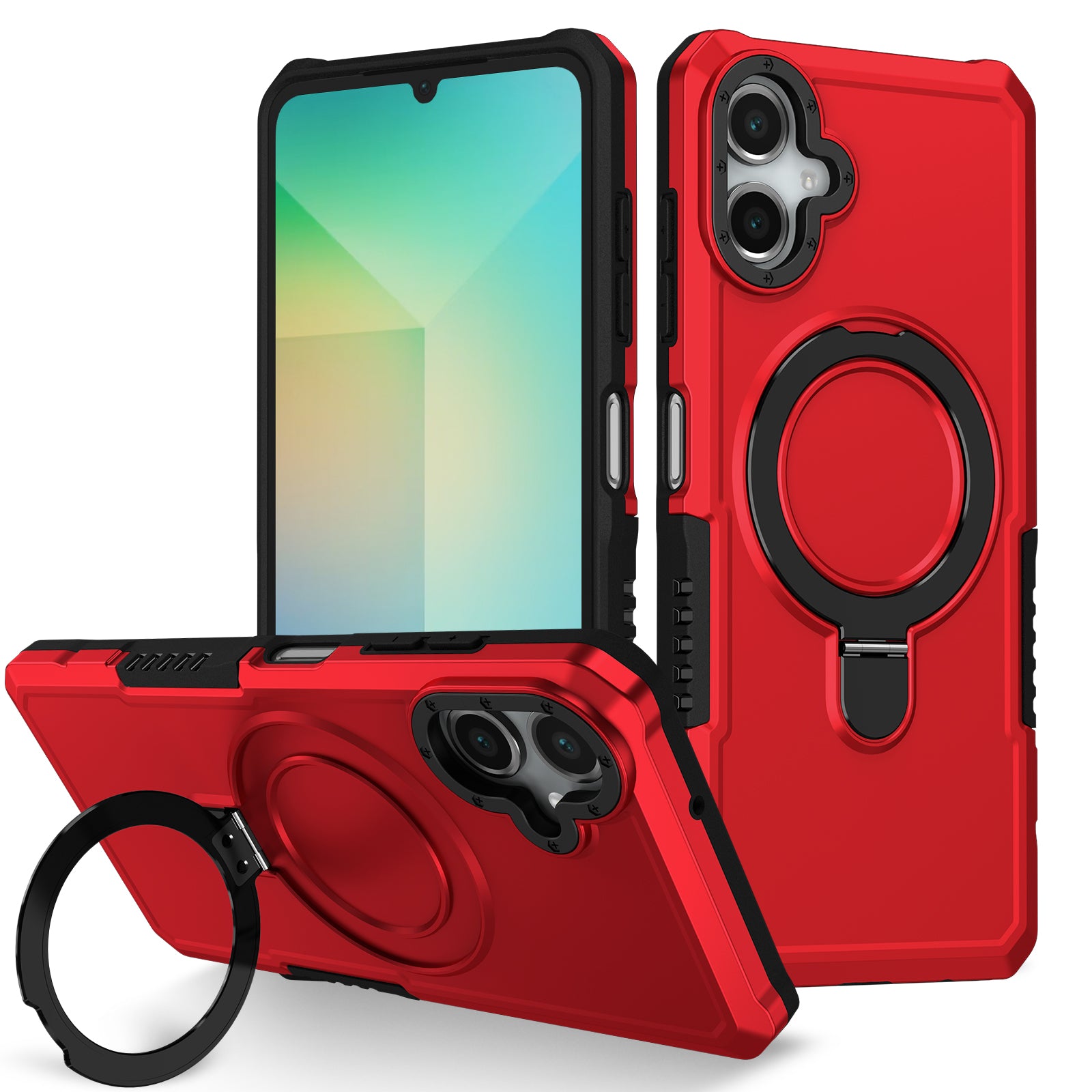 Samsung Galaxy A06 Ring Kickstand Case
