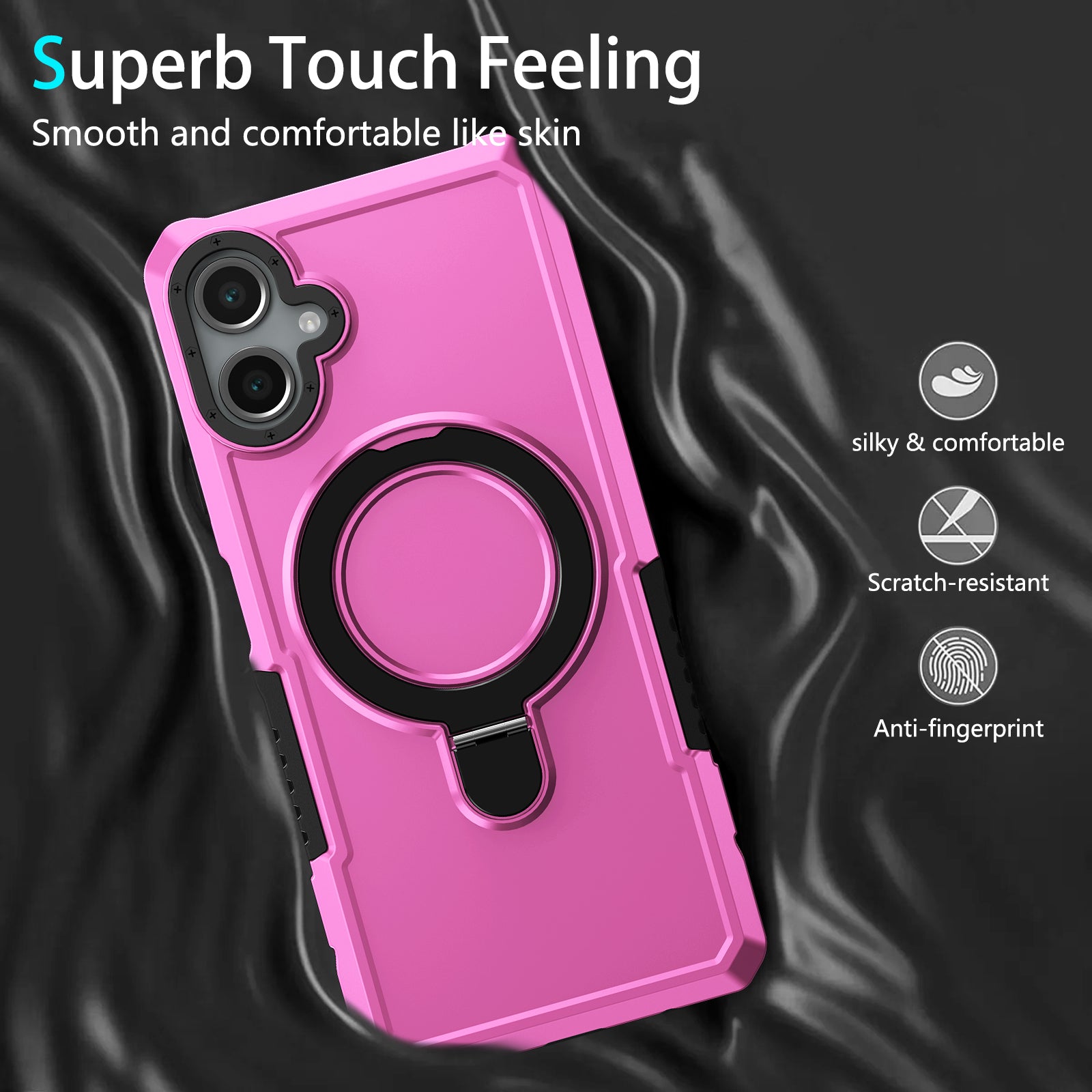 Samsung Galaxy A06 Ring Kickstand Case