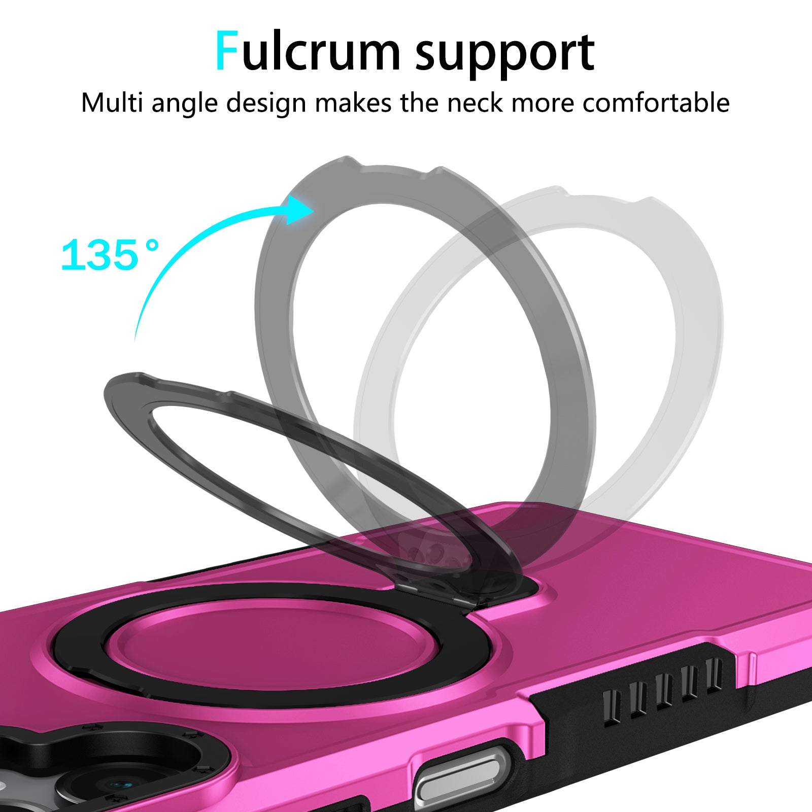 Samsung Galaxy A06 Ring Kickstand Case