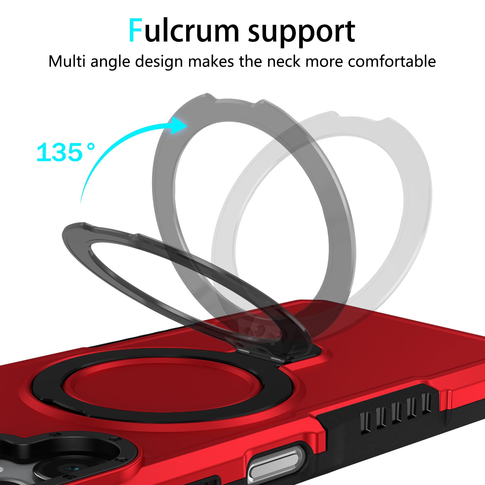 Samsung Galaxy A06 Ring Kickstand Case