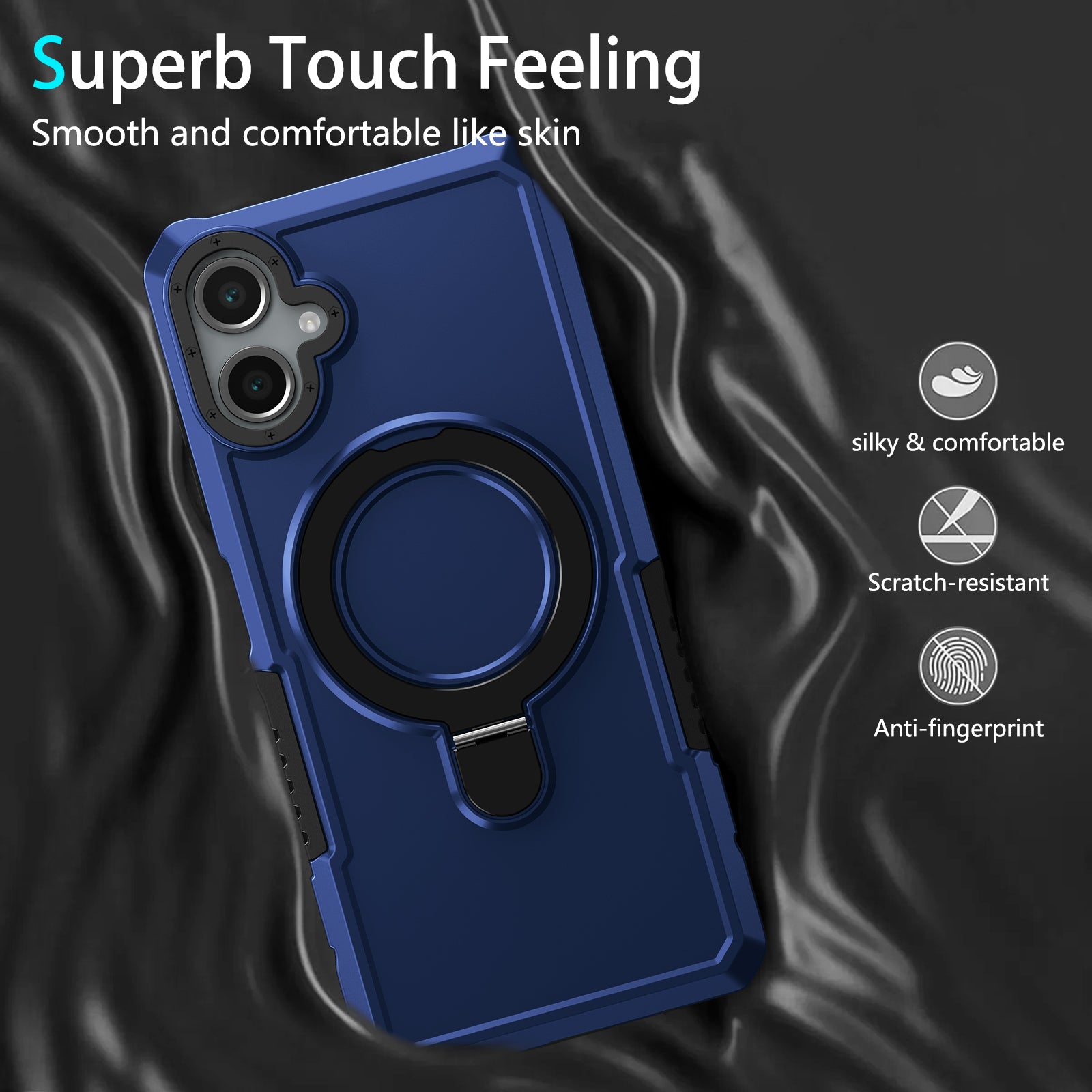Samsung Galaxy A06 Ring Kickstand Case