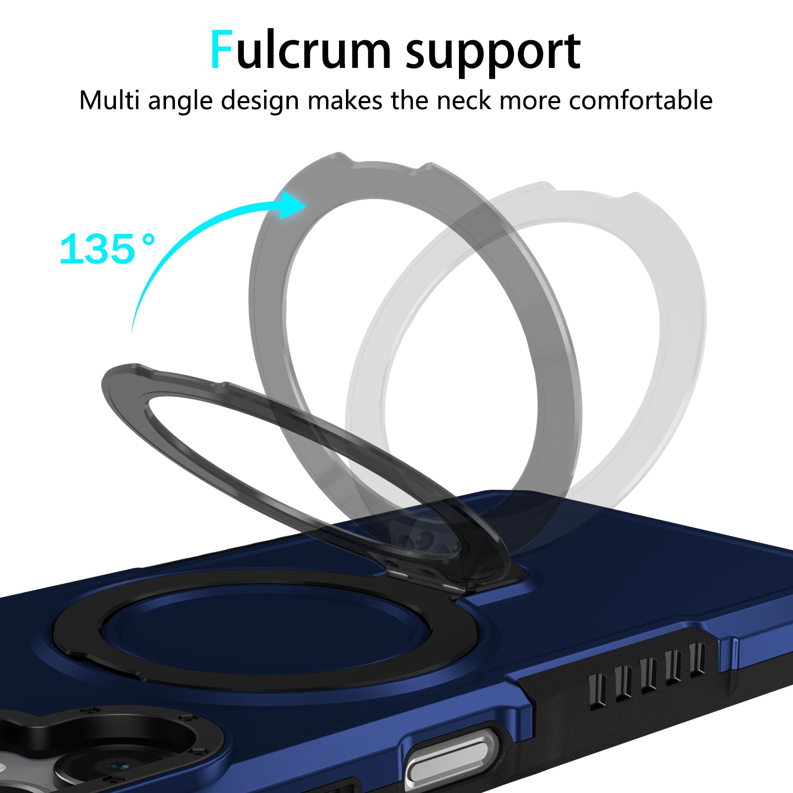 Samsung Galaxy A06 Ring Kickstand Case