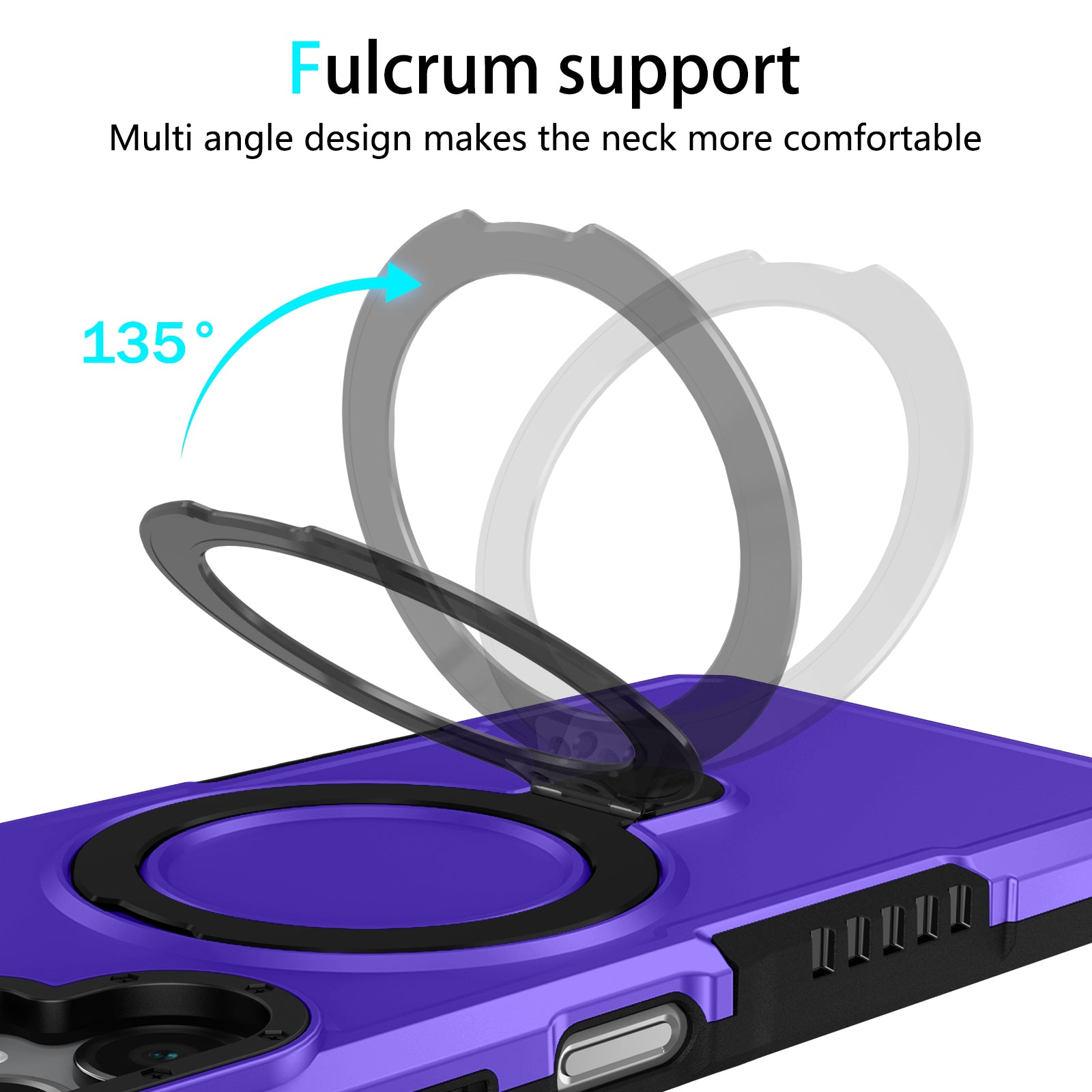 Samsung Galaxy A06 Ring Kickstand Case