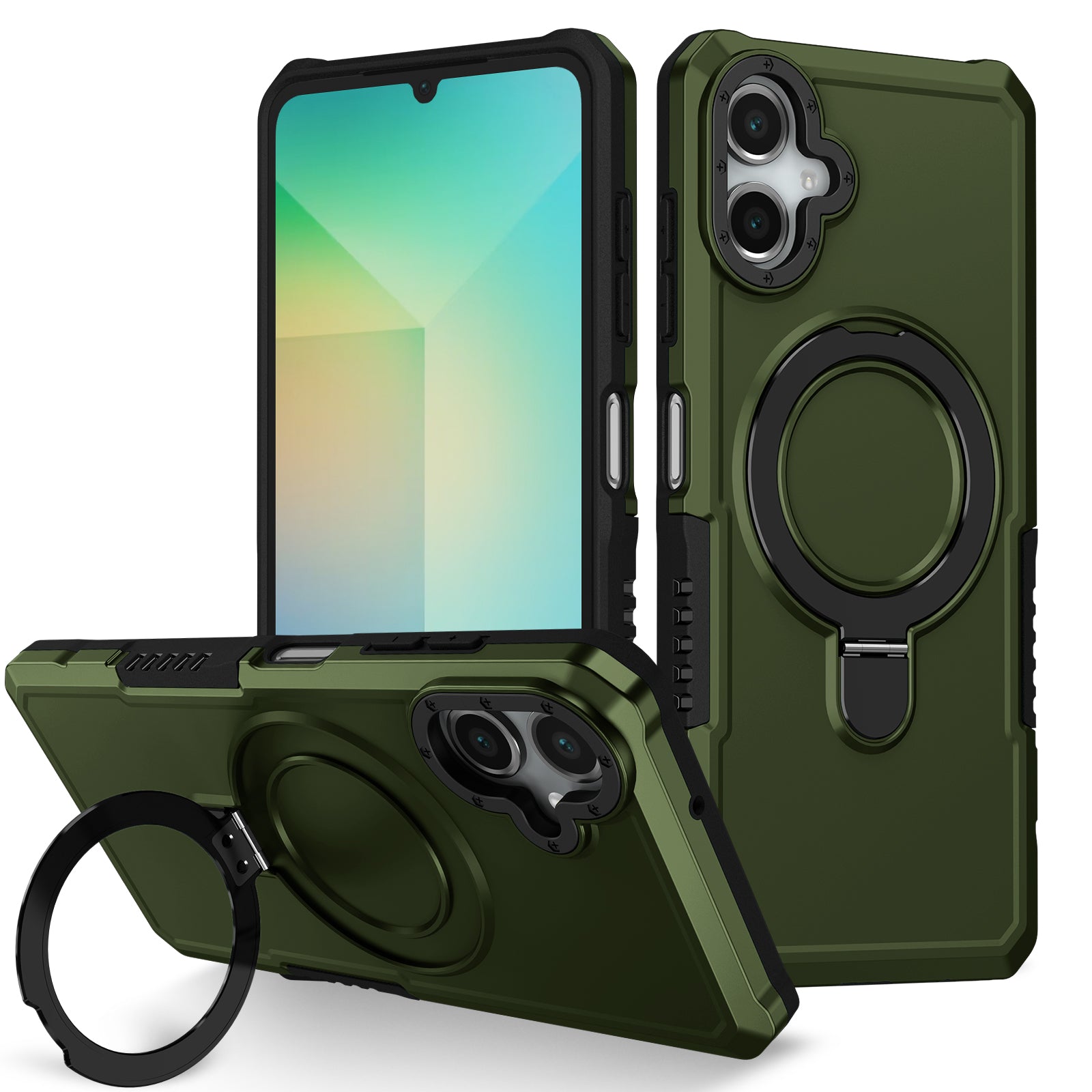 Samsung Galaxy A06 Ring Kickstand Case
