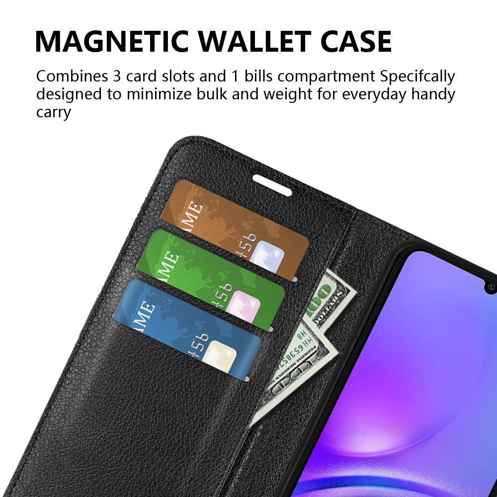 Samsung Galaxy A06 PU Wallet Case