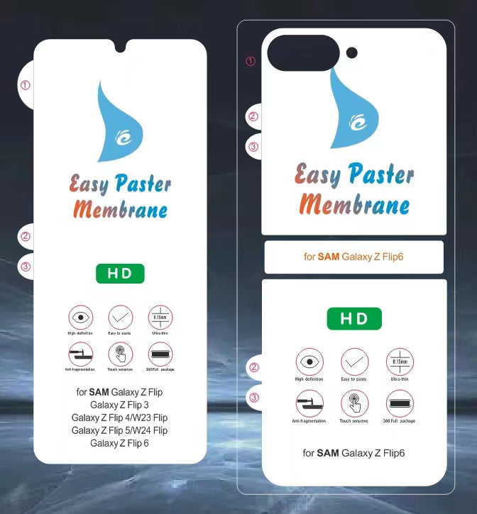 Samsung Galaxy Z Flip 7 FE Hydrogel Screen Protector