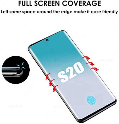 Samsung S20Plus 5G Curved Full Cover Glass SP - UV (Clear)