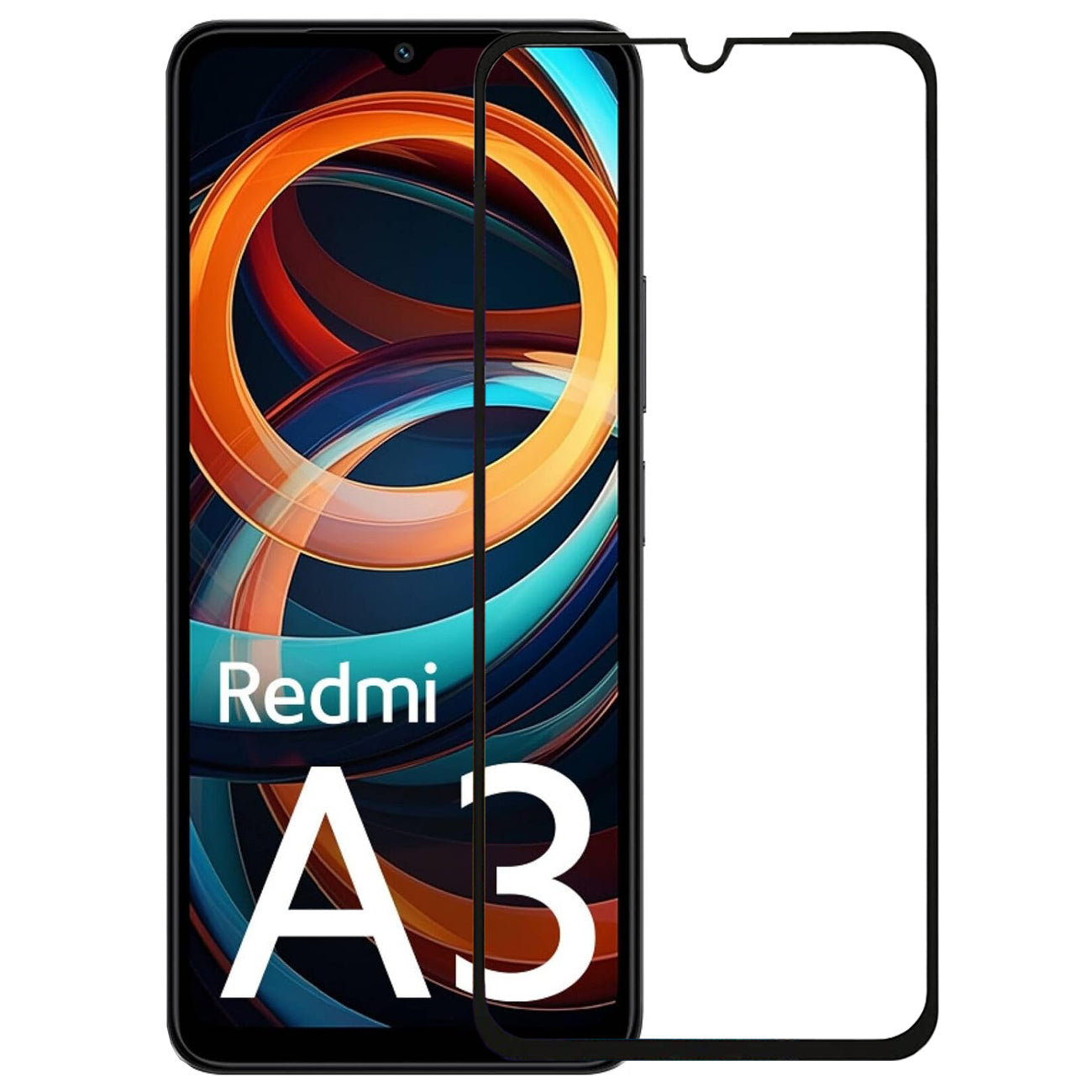 Mi A3 Tempered Glass Xiaomi Redmi A3 Glass Screen Protector