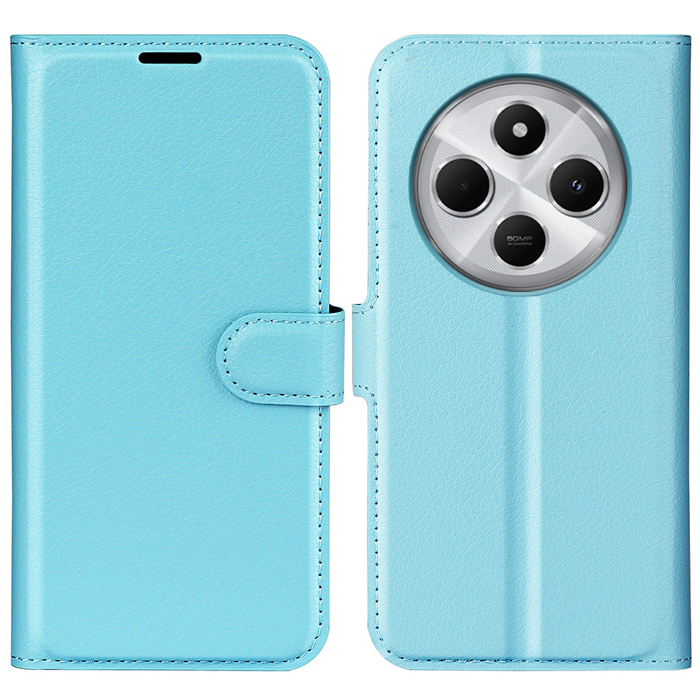 Xiaomi Redmi 14C PU Wallet Case (LightBlue)