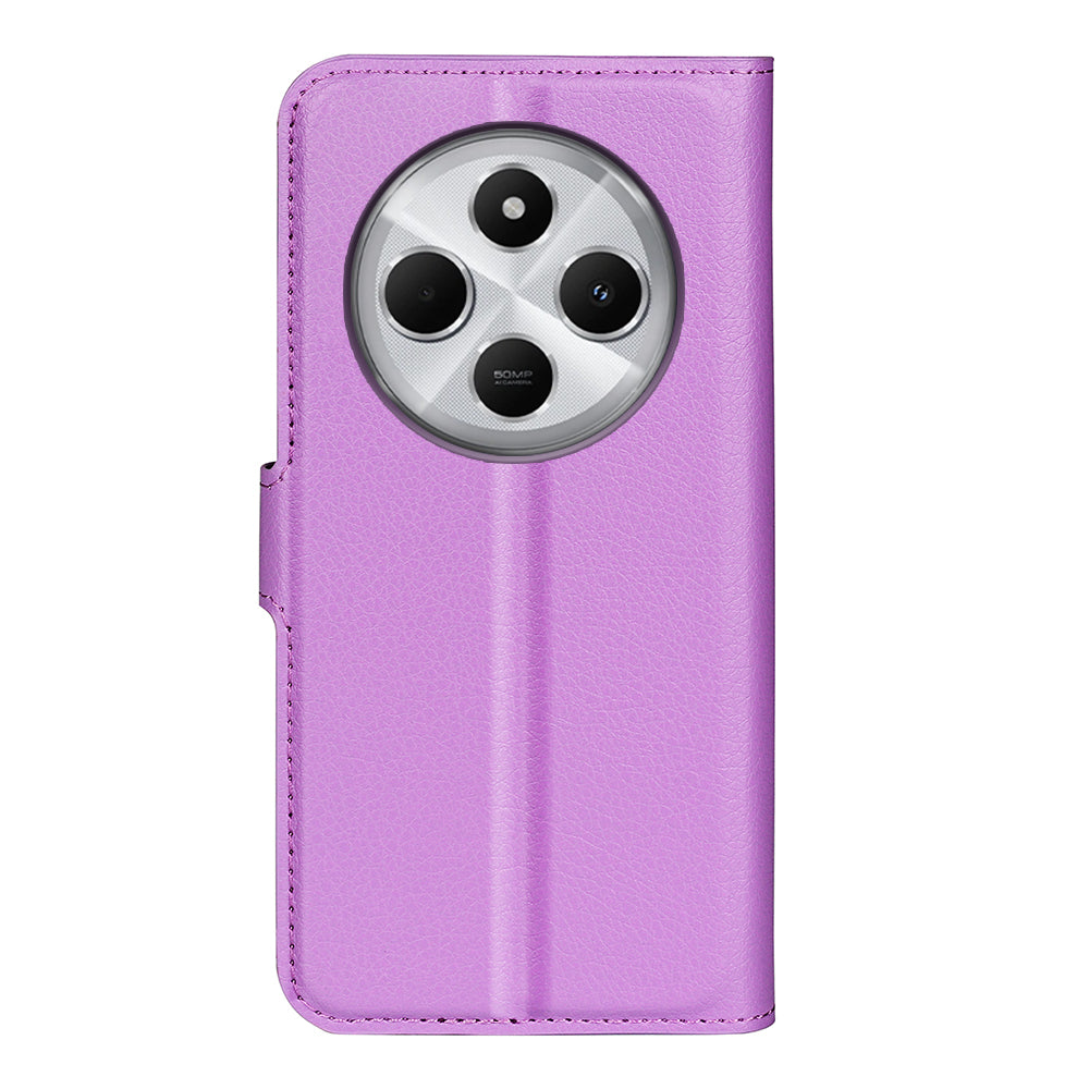 Xiaomi Redmi 14C PU Wallet Case (Purple)