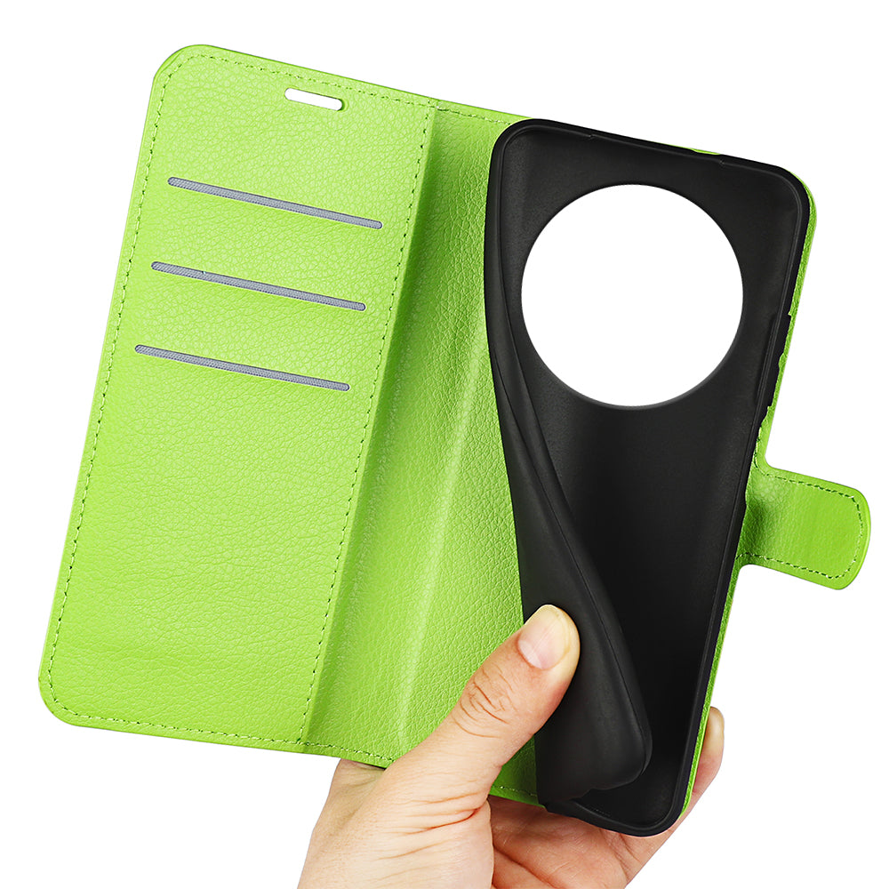 Xiaomi Redmi 14C PU Wallet Case (Green)