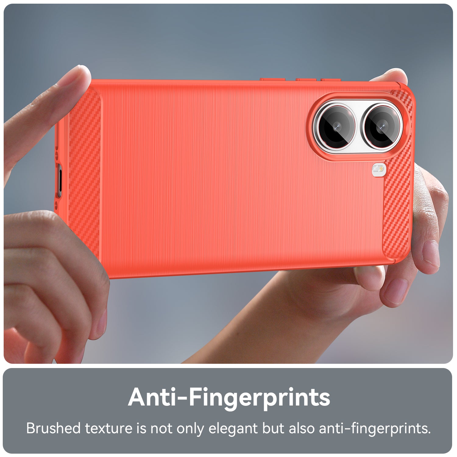 Xiaomi Poco X7 Pro Carbon Fibre TPU Case Slim Shockproof Cover Red