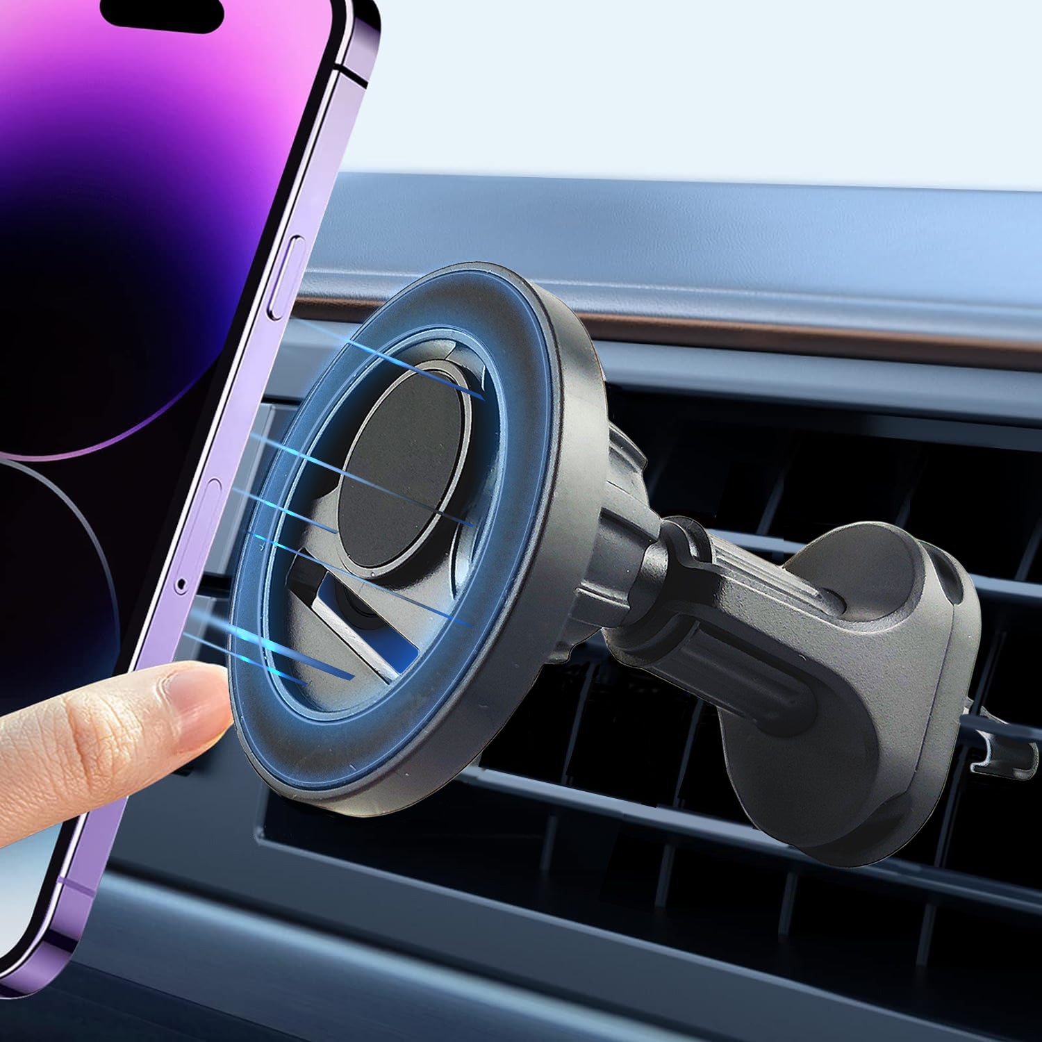 Mobile Phone Air Vent Car Holder (MagSafe Compatible)