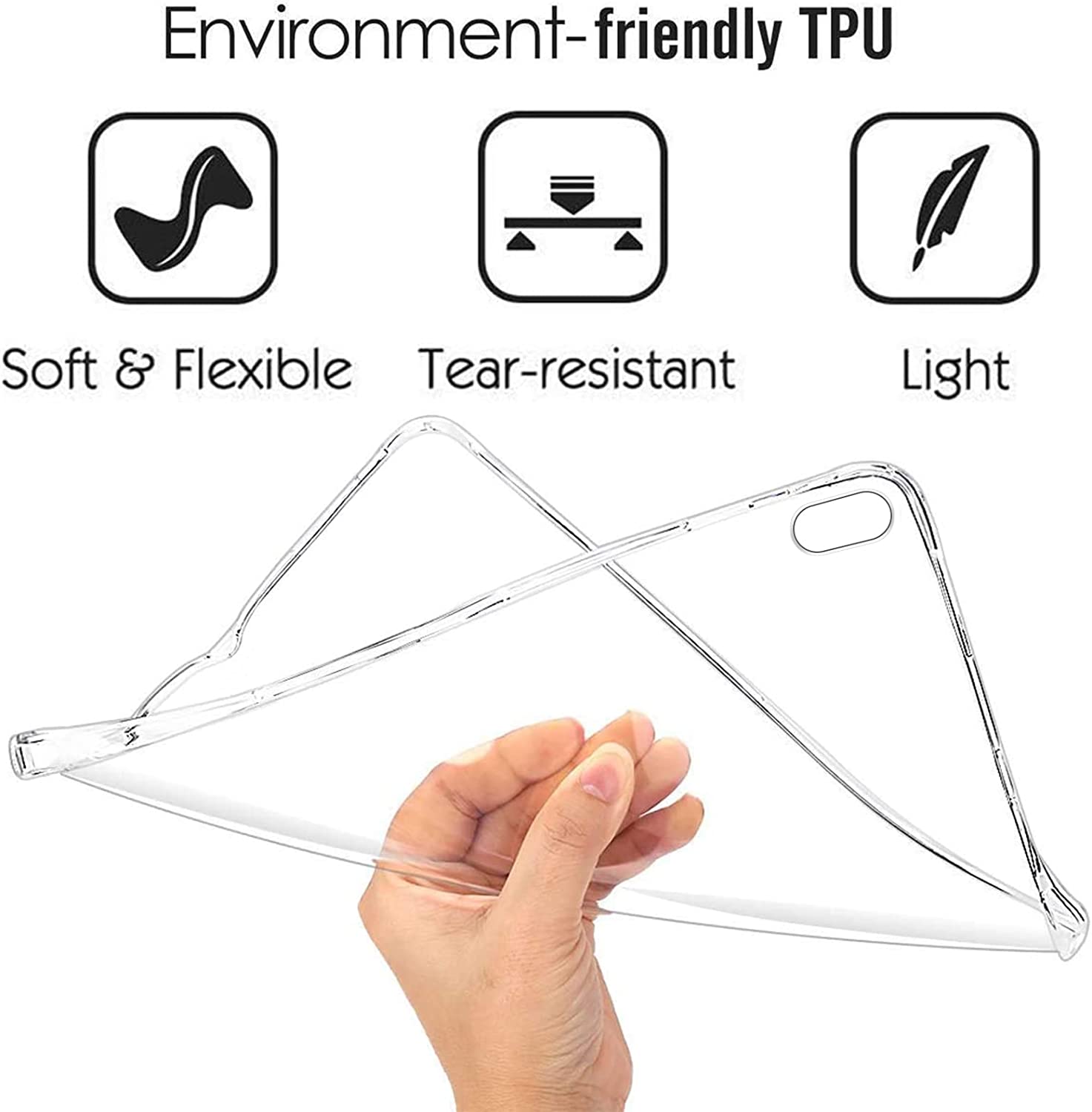 iPad 11 (A16, 2025) Soft Gel Case