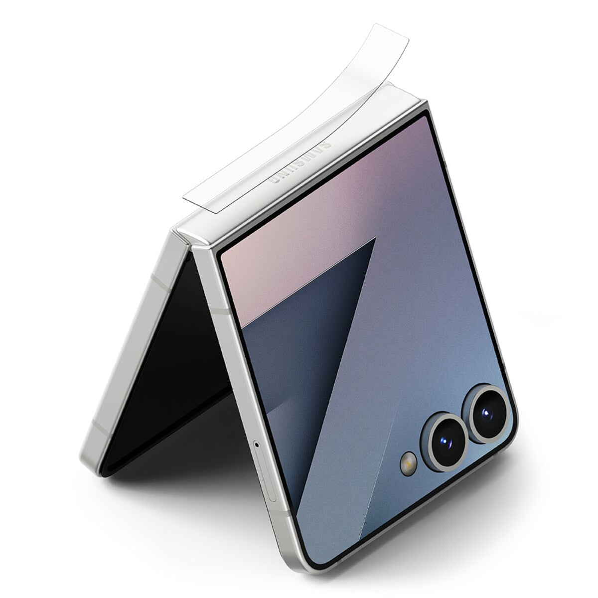 Samsung Galaxy Z Flip 7 Hinge Protector (2-Pack) – Clear Flexible Film