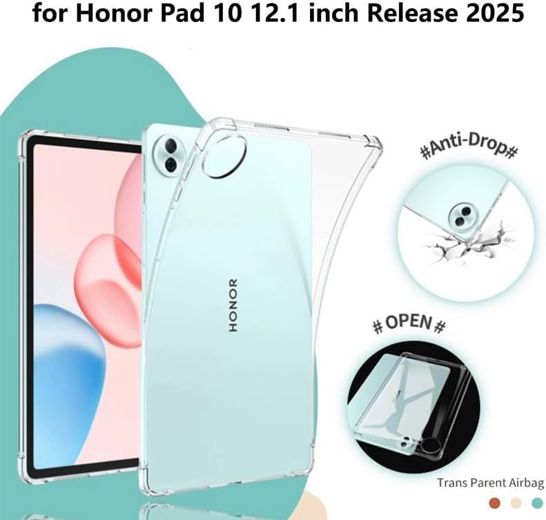 HONOR Pad 10 (12.1-inch, HEY3-W00) Soft Gel Case