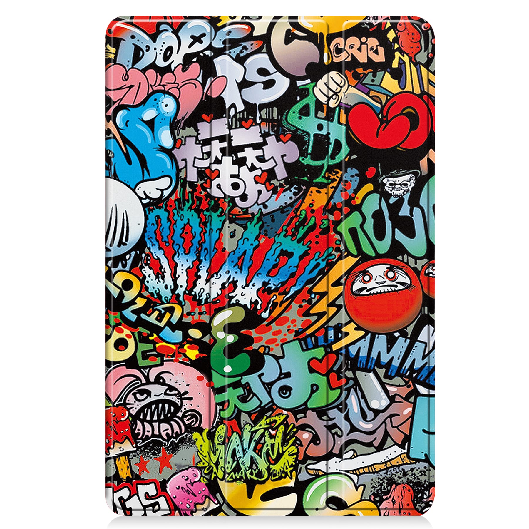 Lenovo Tab 10.1" 2025 TB311 Designer Tri-Fold Case (Graffiti)