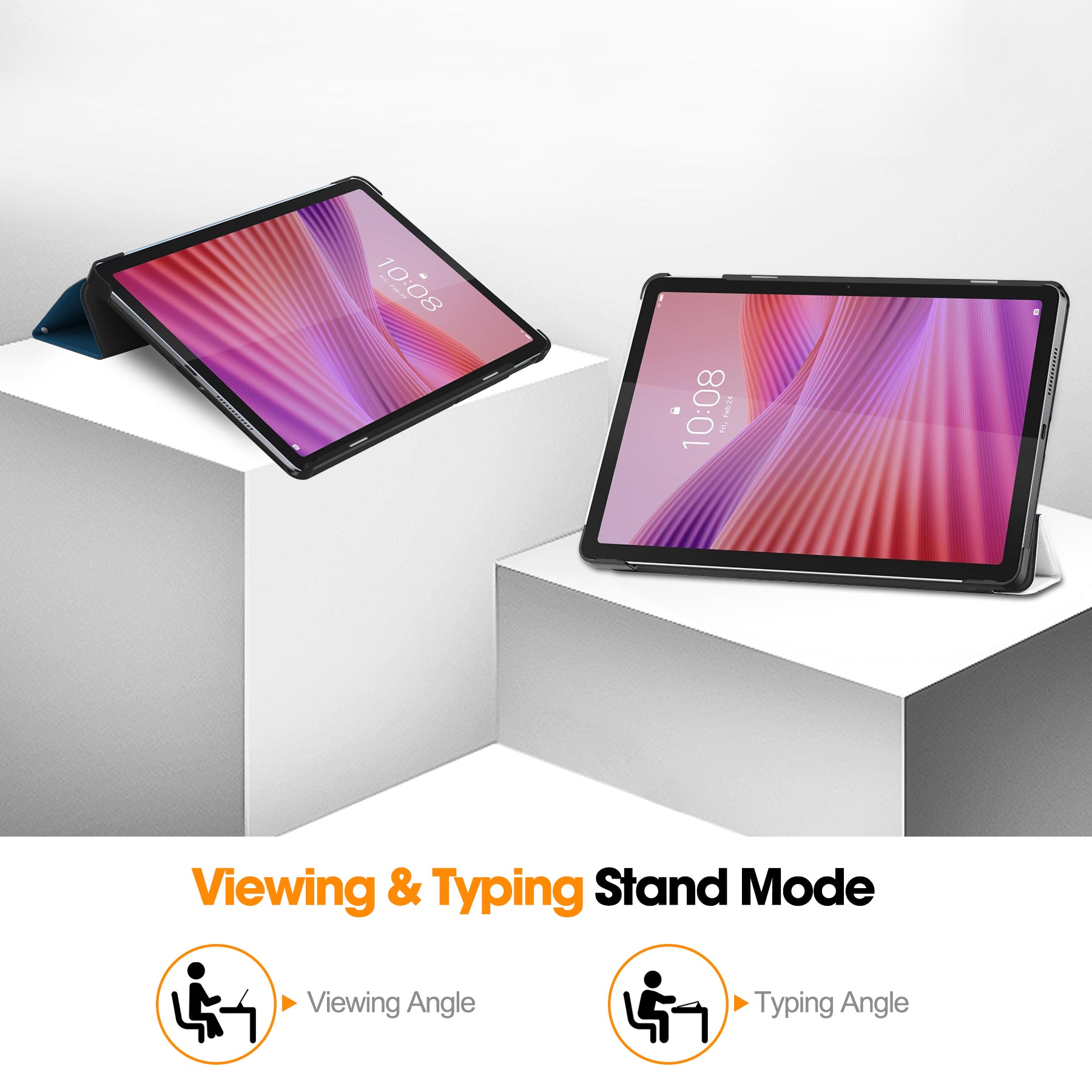 Lenovo Tab 10.1" 2025 TB311 Designer Tri-Fold Case (LazyCat)