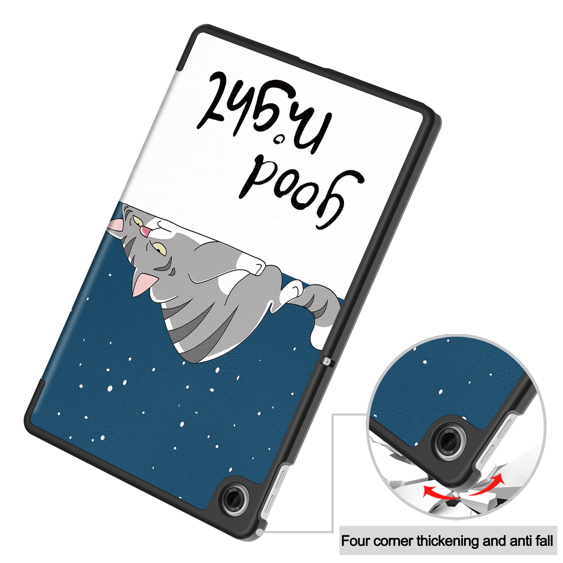 Lenovo Tab 10.1" 2025 TB311 Designer Tri-Fold Case (LazyCat)