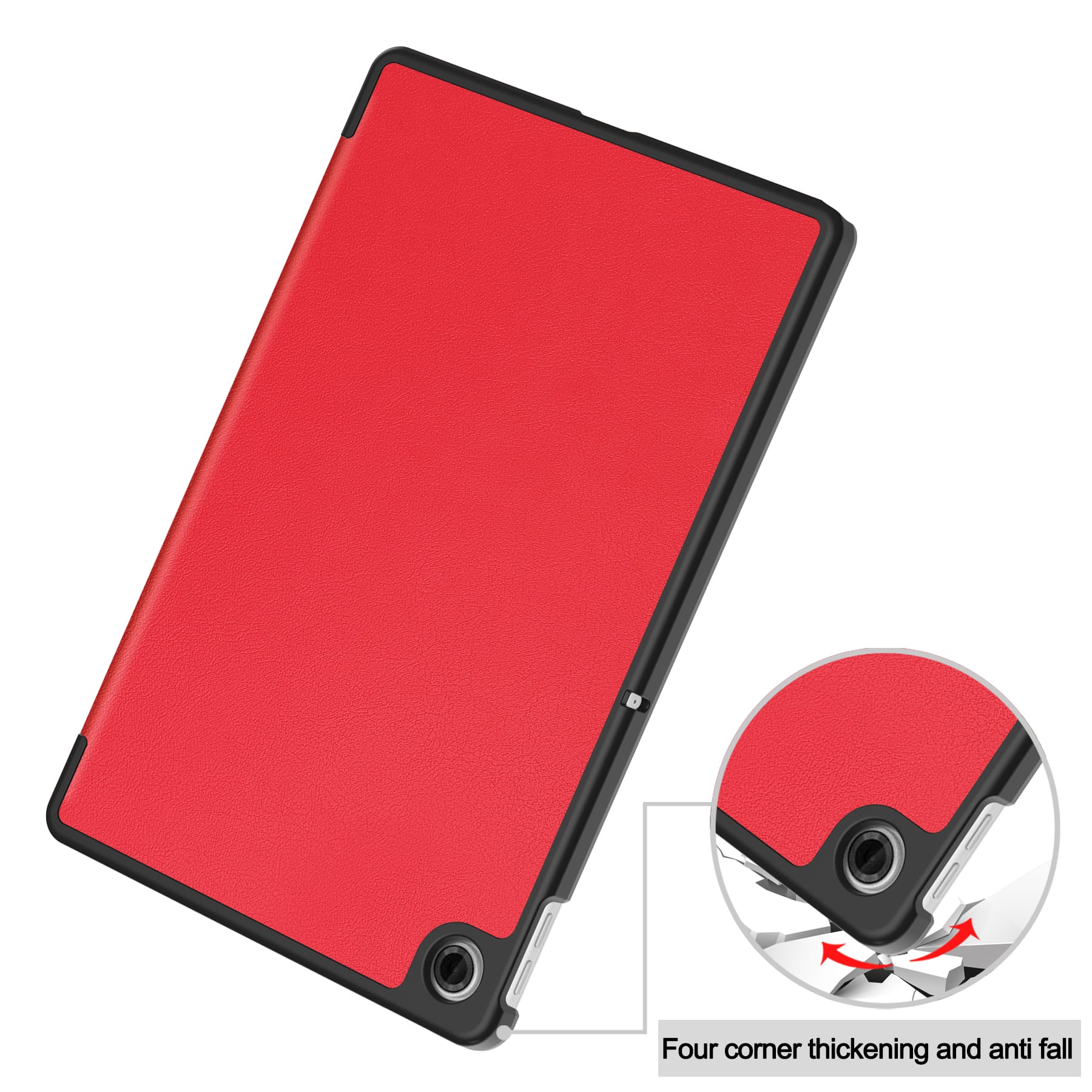 Lenovo Tab 10.1" 2025 TB311 KST Tri-Fold Case (Red)