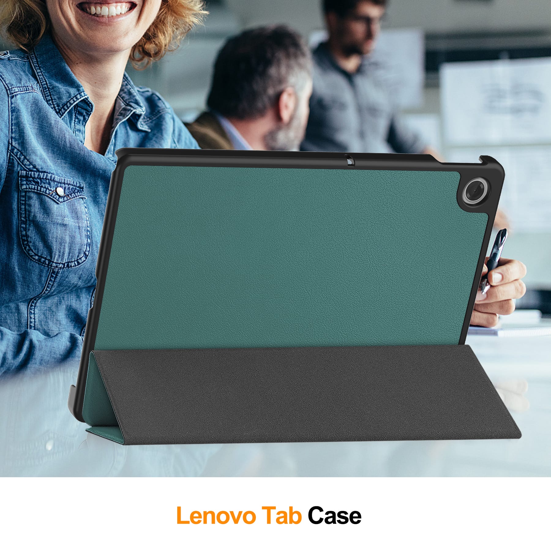 Lenovo Tab 10.1" 2025 TB311 KST Tri-Fold Case (Teal)