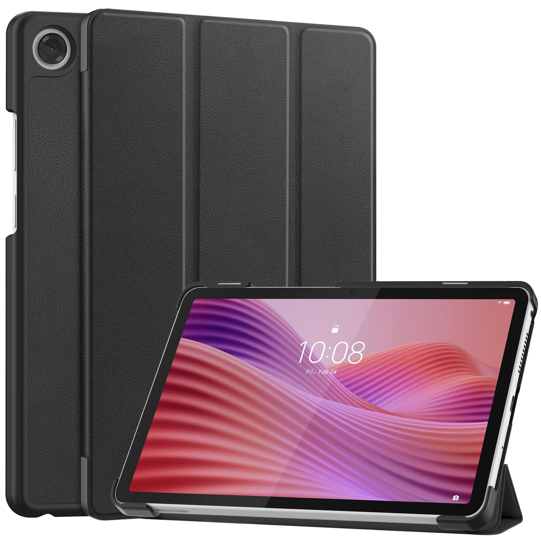 Lenovo Tab One 8.7" TB305 KST Tri-Fold Case (Black)