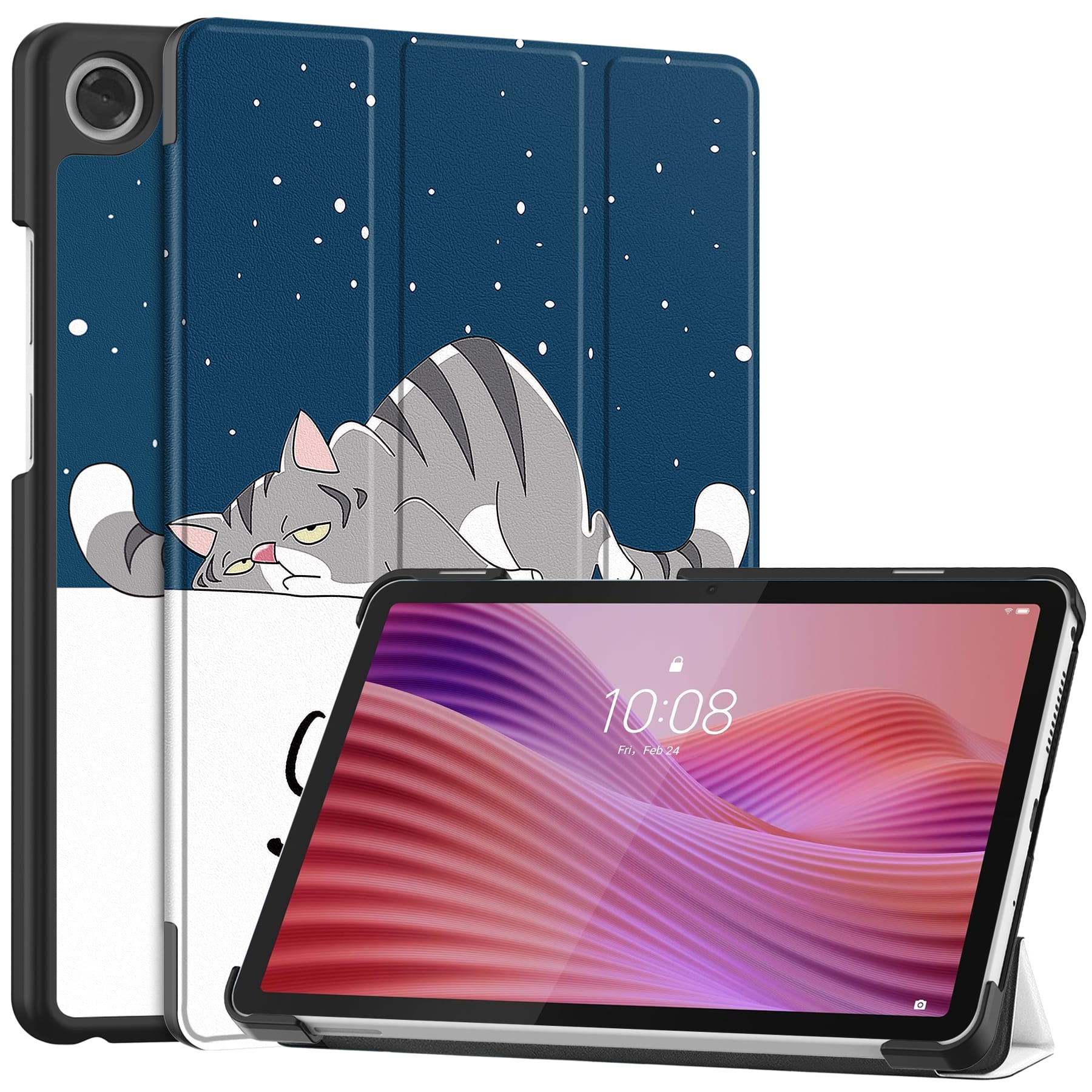 Lenovo Tab One 8.7" TB305 Designer Tri-Fold Case (LazyCat)