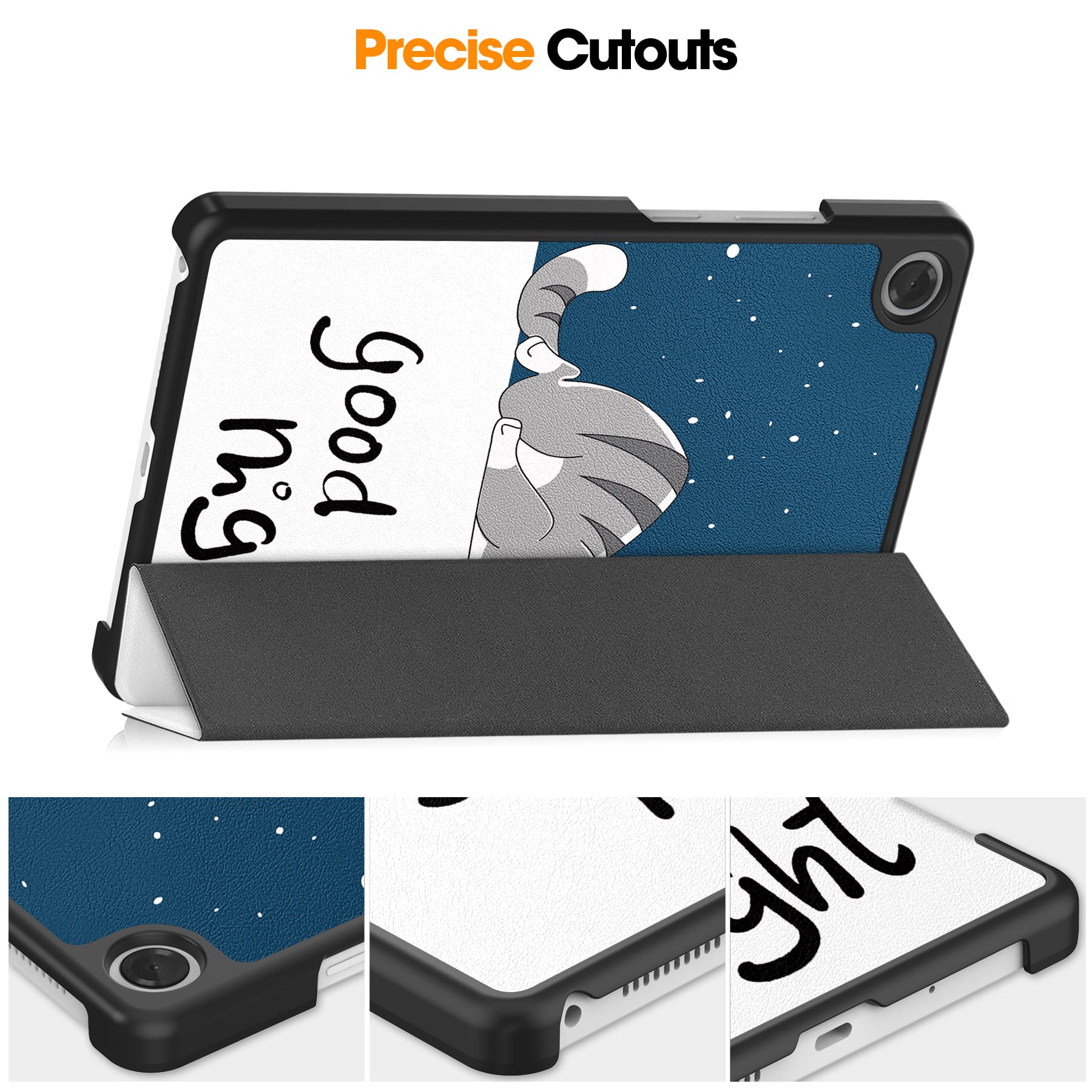 Lenovo Tab One 8.7" TB305 Designer Tri-Fold Case (LazyCat)