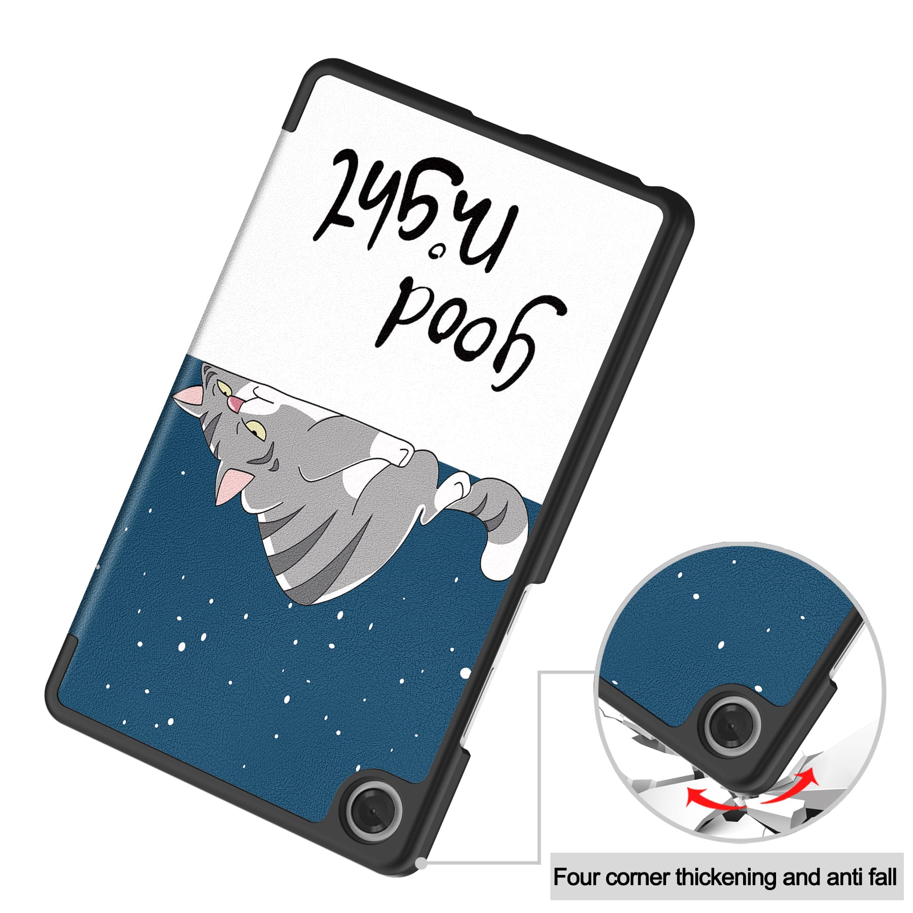 Lenovo Tab One 8.7" TB305 Designer Tri-Fold Case (LazyCat)