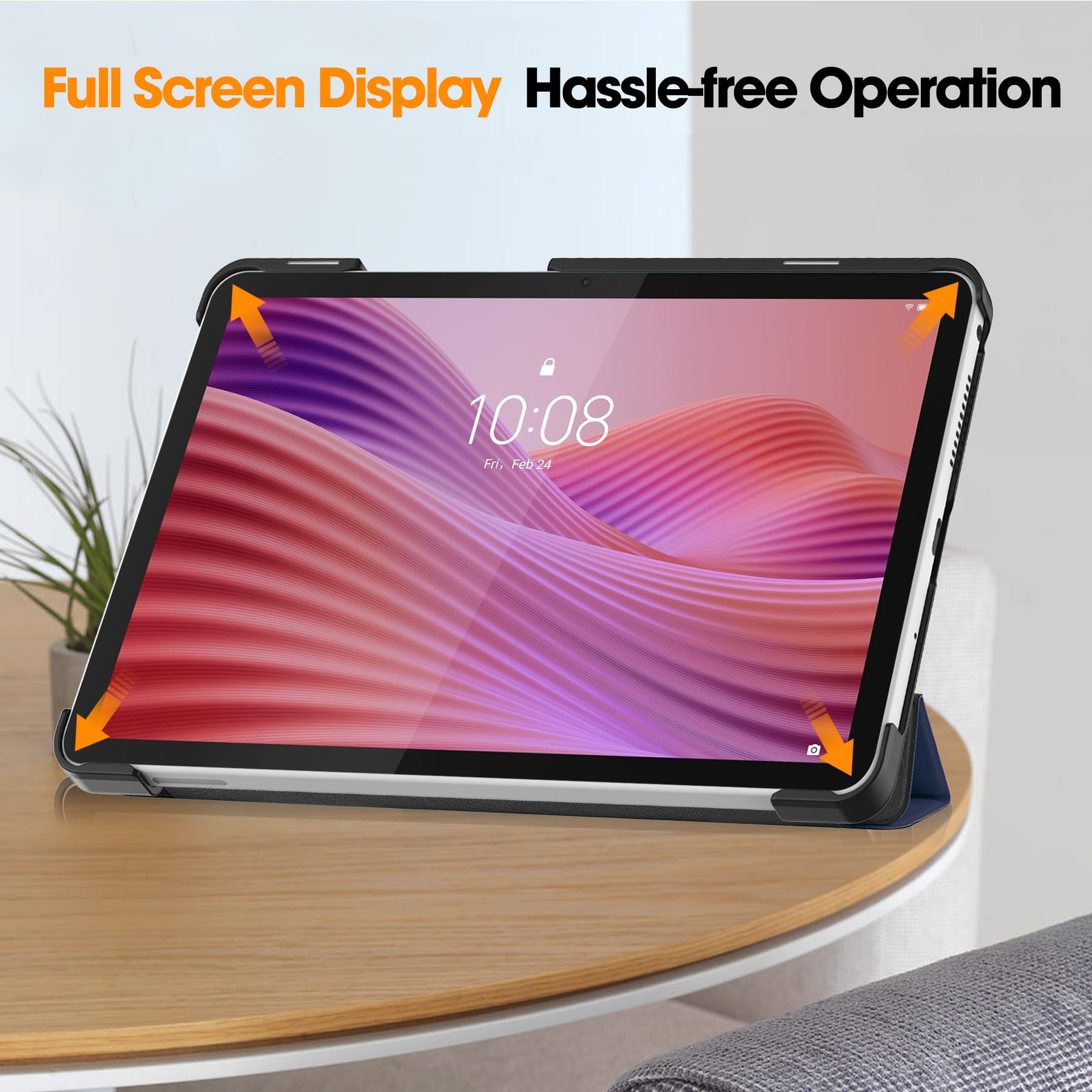 Lenovo Tab One 8.7" TB305 KST Tri-Fold Case (Navy)