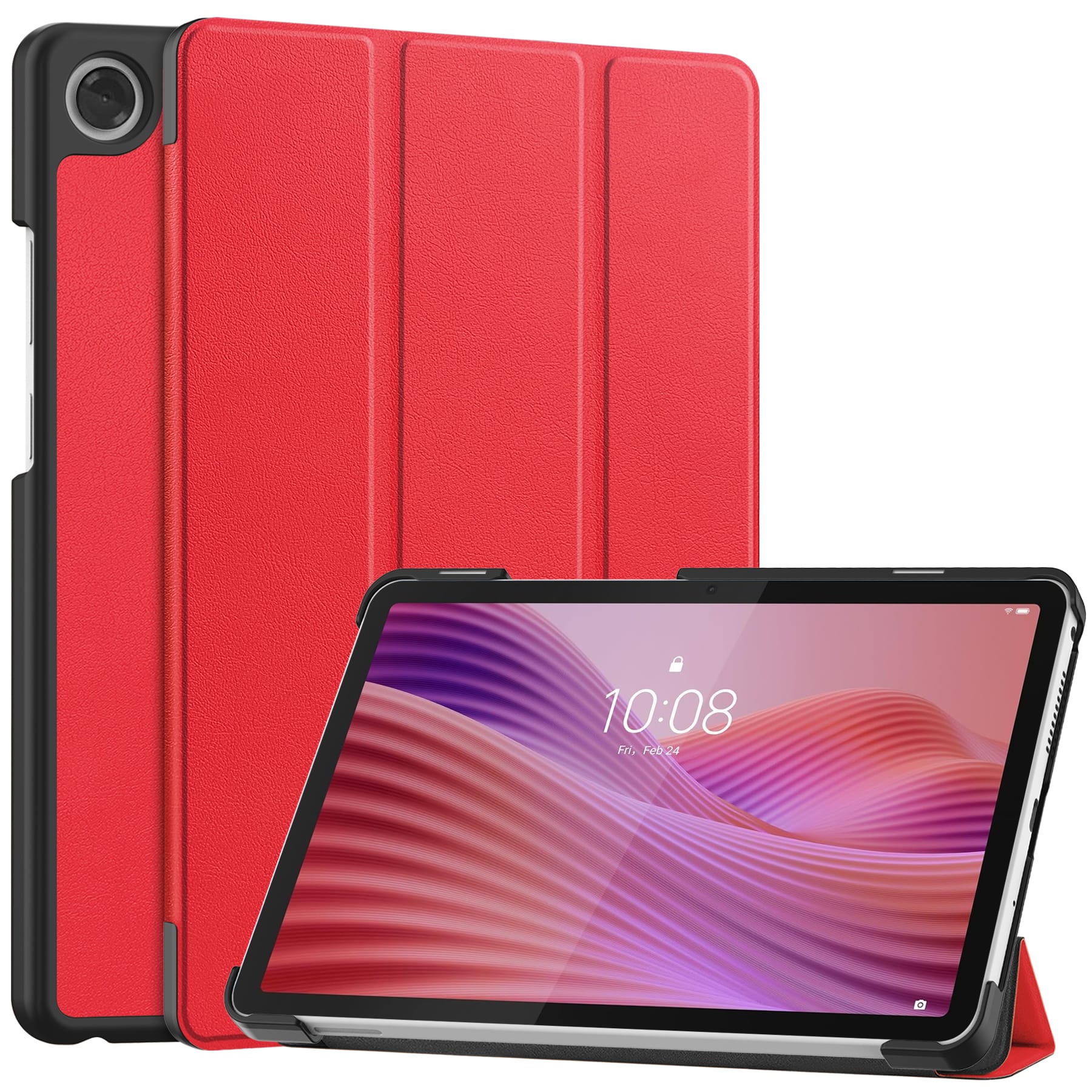 Lenovo Tab One 8.7" TB305 KST Tri-Fold Case (Red)