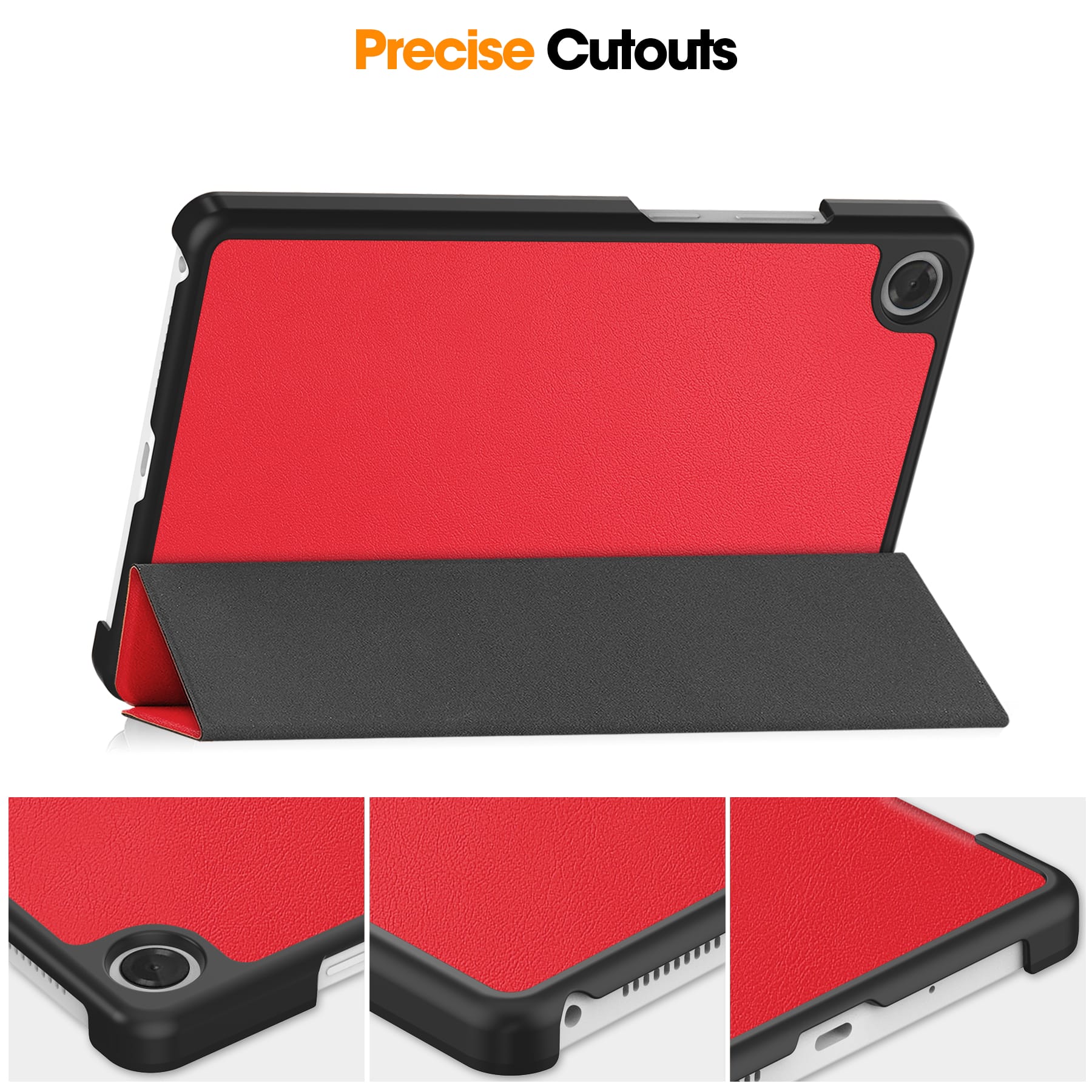 Lenovo Tab One 8.7" TB305 KST Tri-Fold Case (Red)