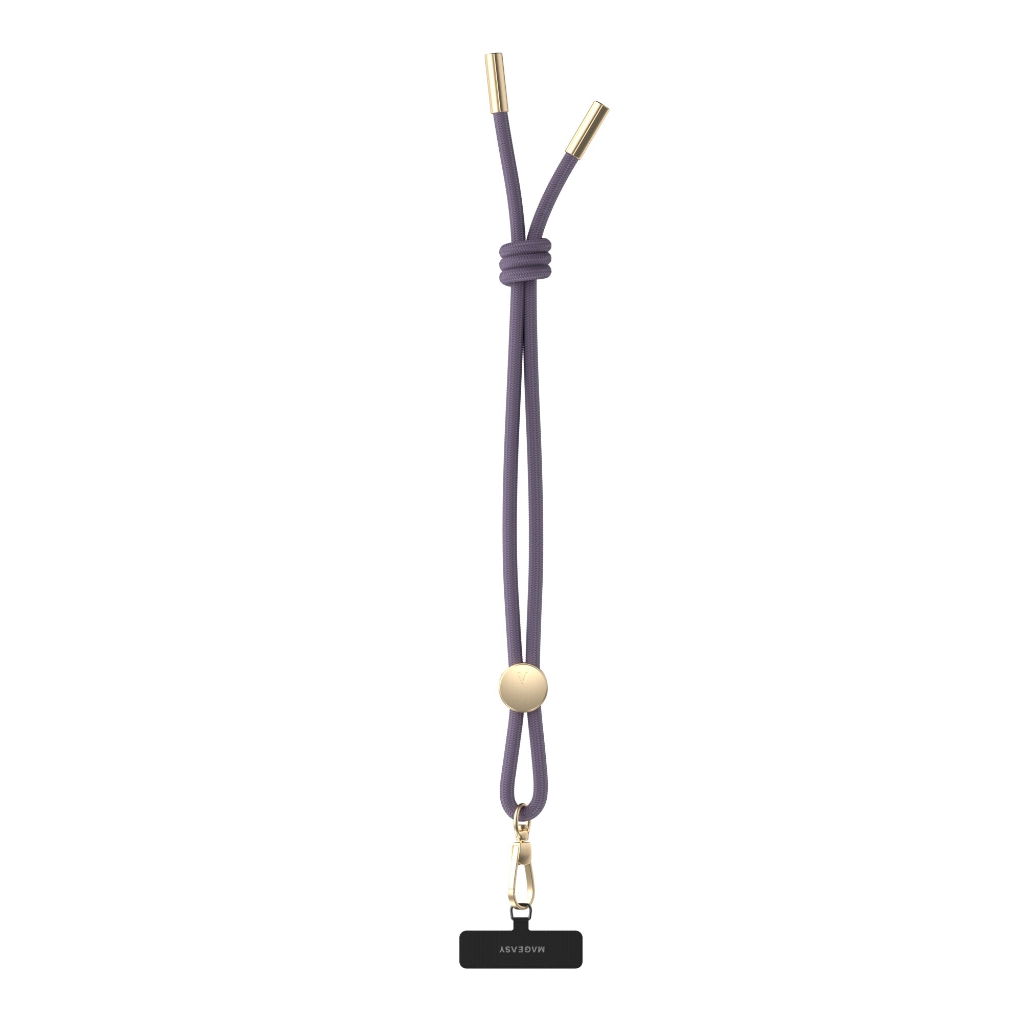 Mageasy 6mm Wrist Phone Strap with Strap Card – Adjustable Hand Strap - Very Peri