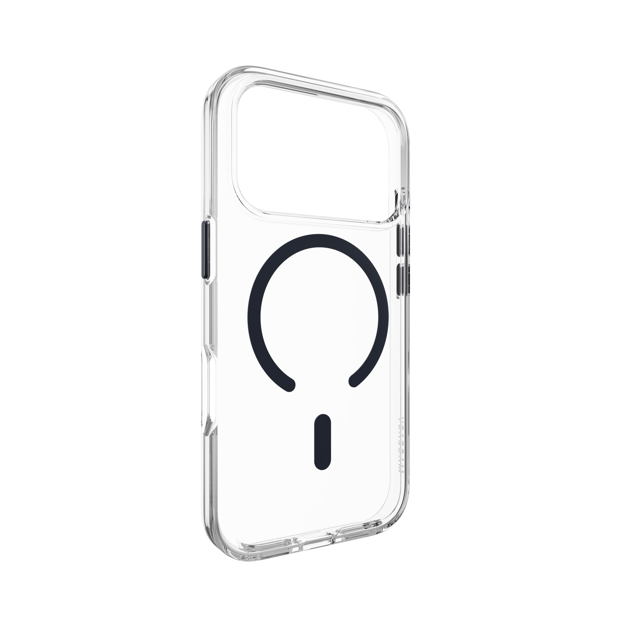 MAGEASY Bright M for iPhone 17 Pro Anti-Yellowing MagSafe Case - Midnight Ring