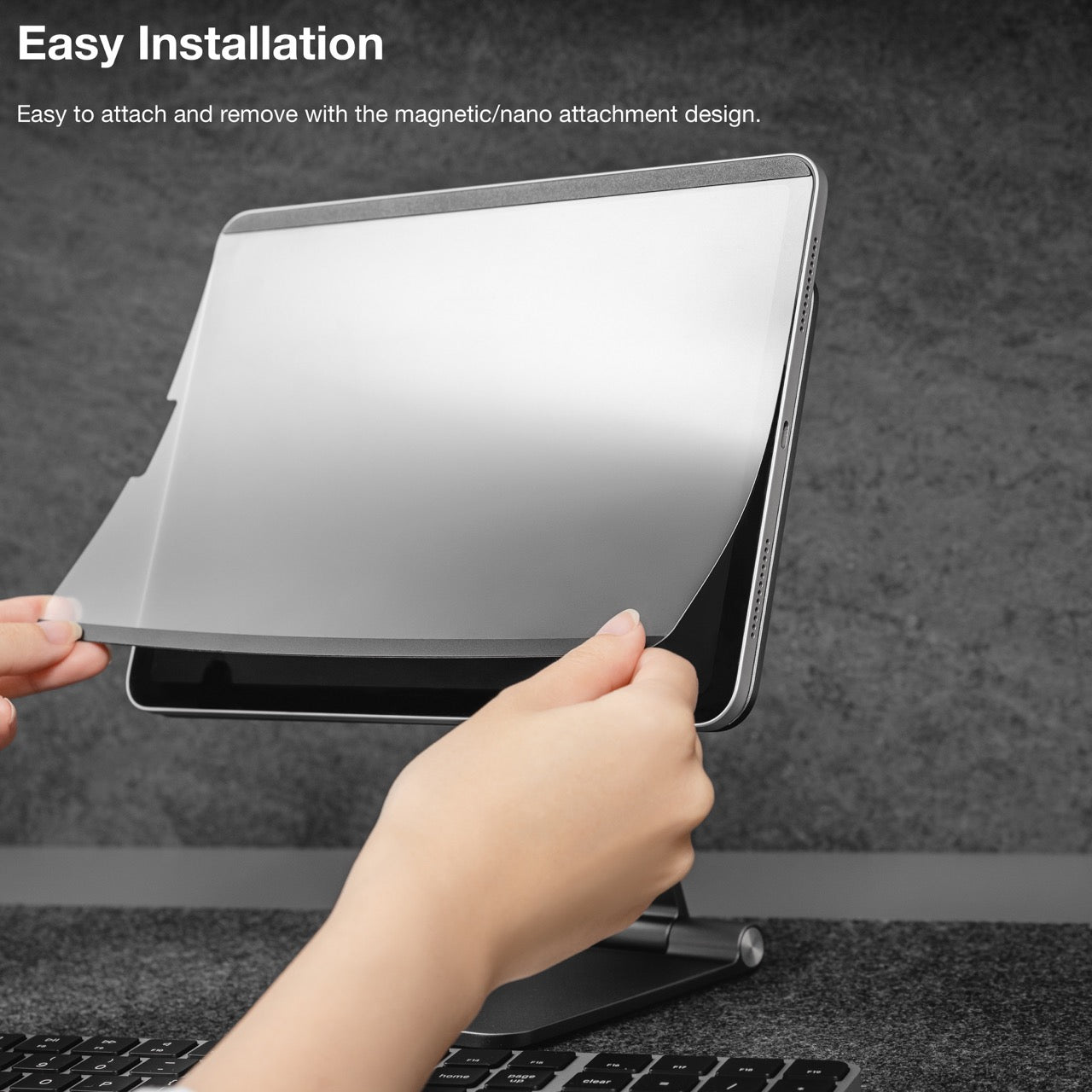 Mageasy EasyPaper Pro Paper-Feel iPad Air 11" Screen Protector – Removable & Reusable Drawing Film