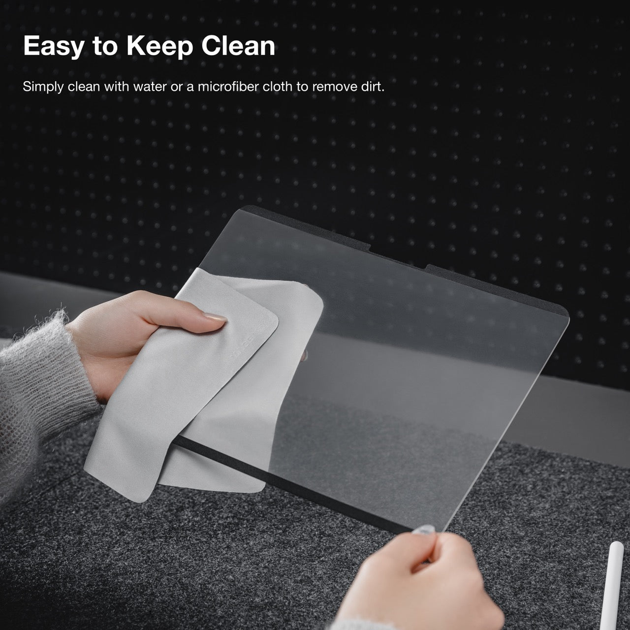 Mageasy EasyPaper Pro Paper-Feel iPad Pro 11" Screen Protector – Removable & Reusable Drawing Film
