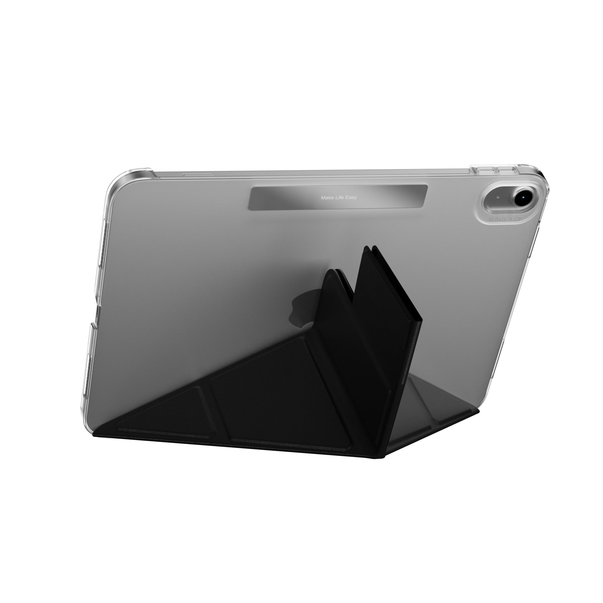 MAGEASY Facet Folding Folio Case for iPad 11 (A16) / iPad 10 (2022) - Black