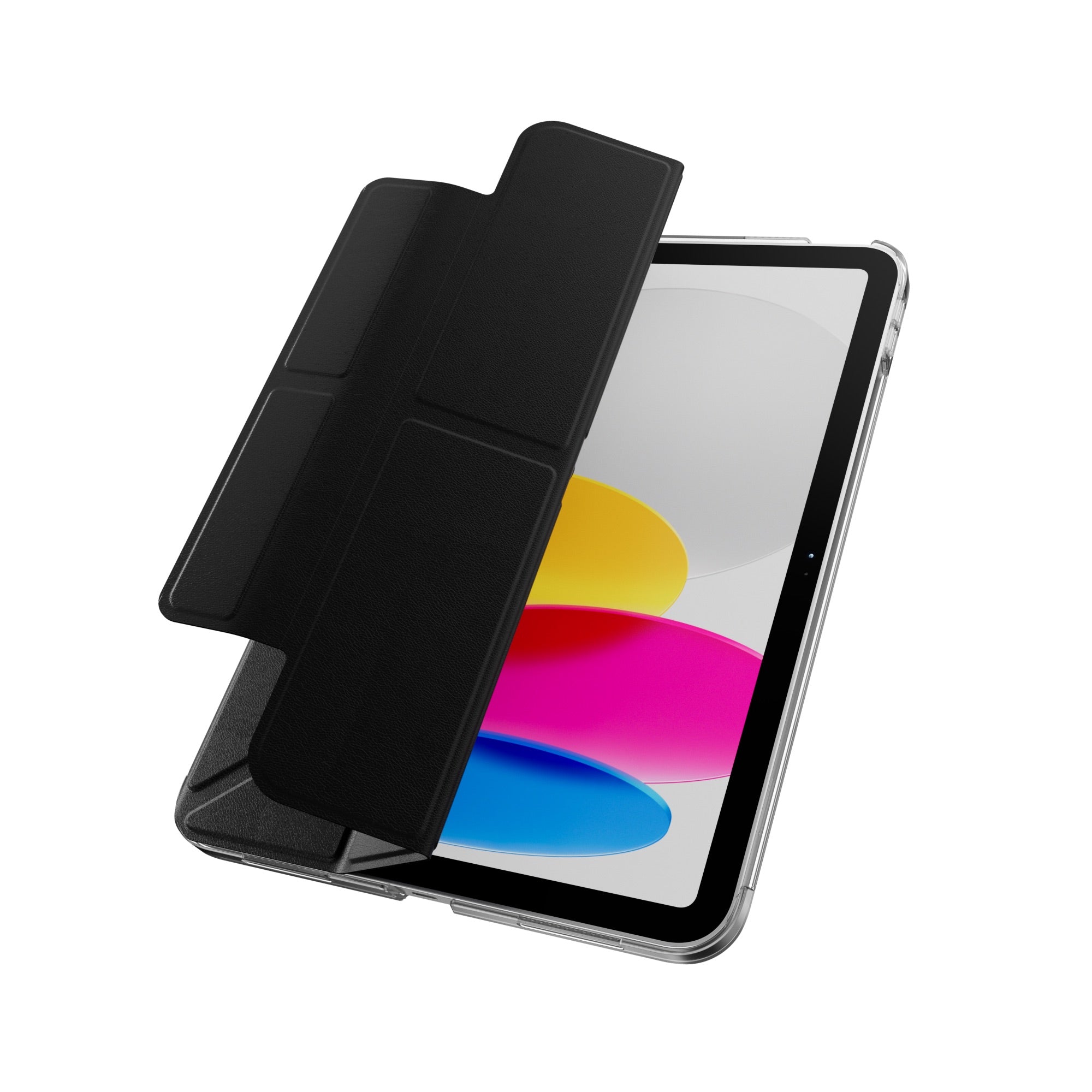 MAGEASY Facet Folding Folio Case for iPad 11 (A16) / iPad 10 (2022) - Black