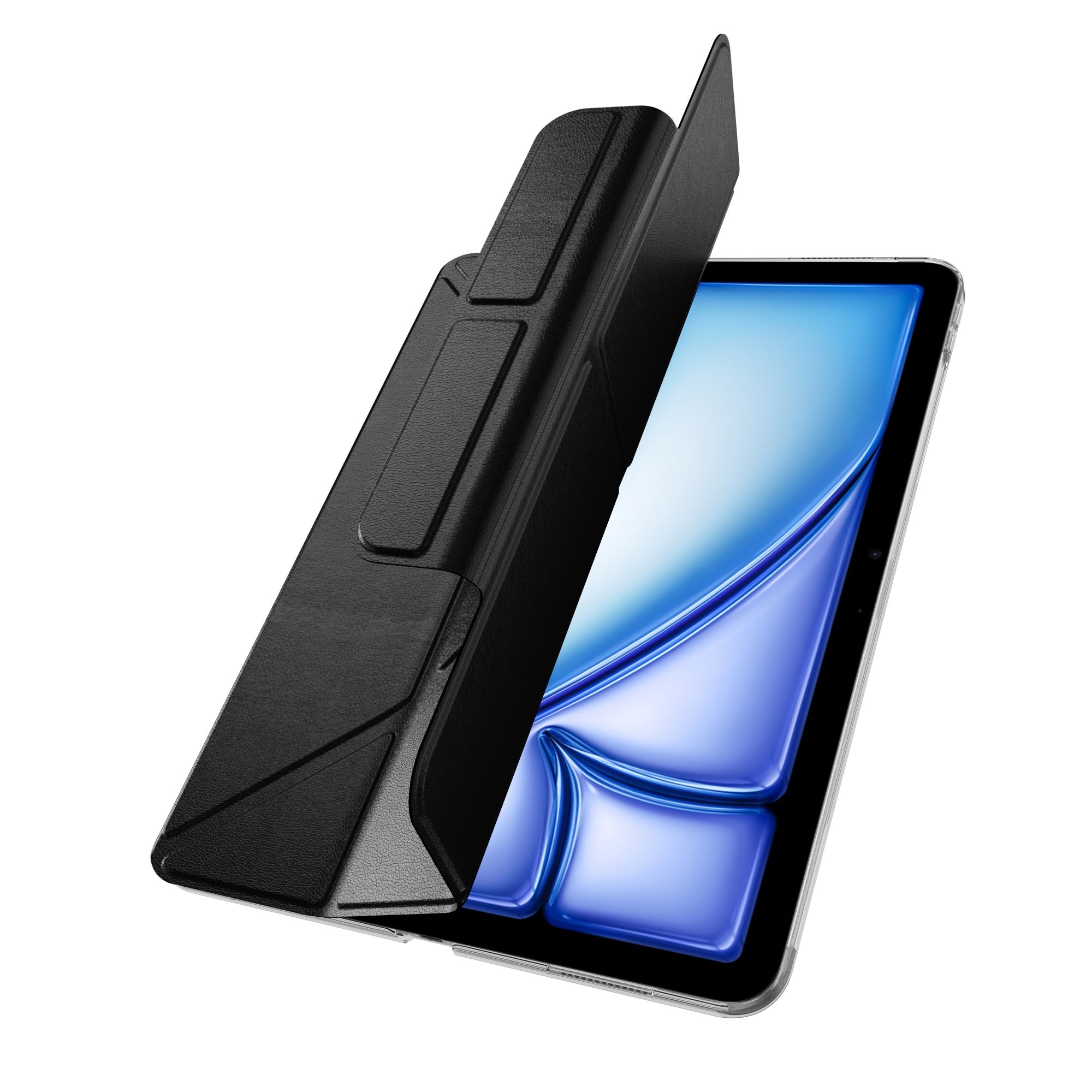 MAGEASY Facet Folding Folio Case for iPad Air 13" (M4/M3/M2, 2026-2024) - Black