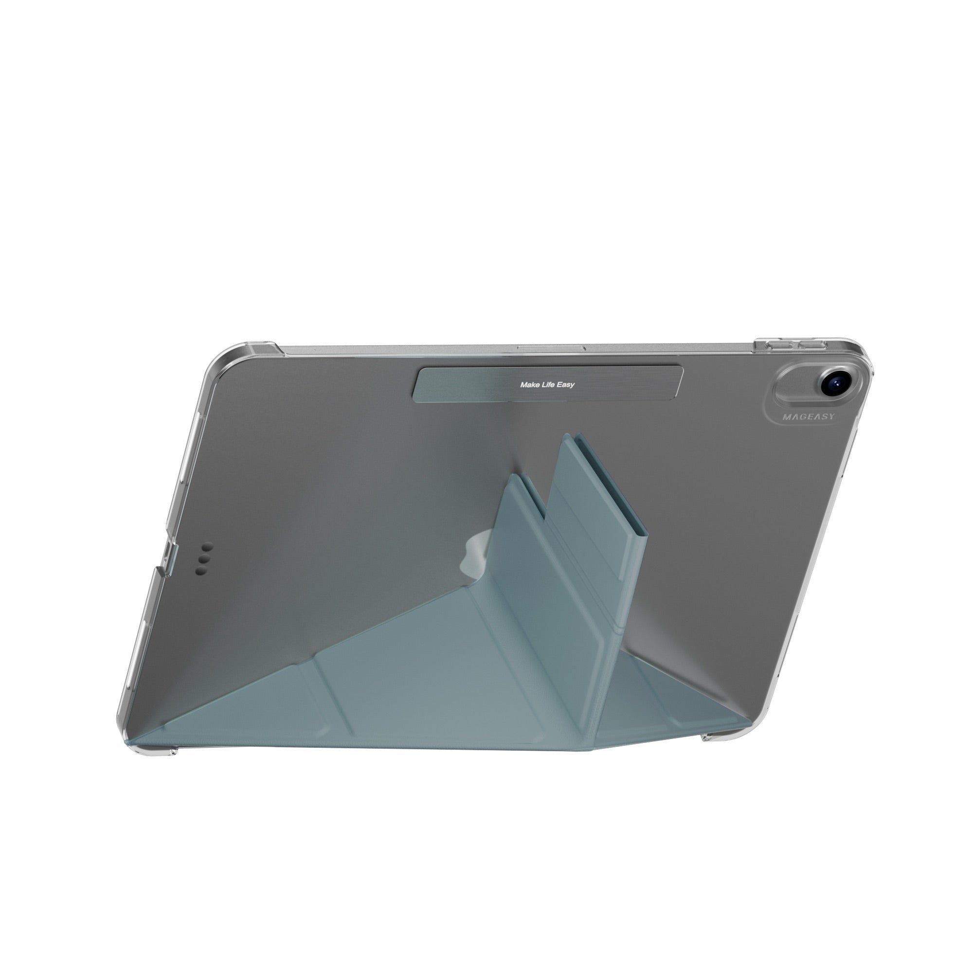 MAGEASY Facet Folding Folio Case for iPad Air 11" (M4/M3/M2, 2026-2024) - Exquisite Blue