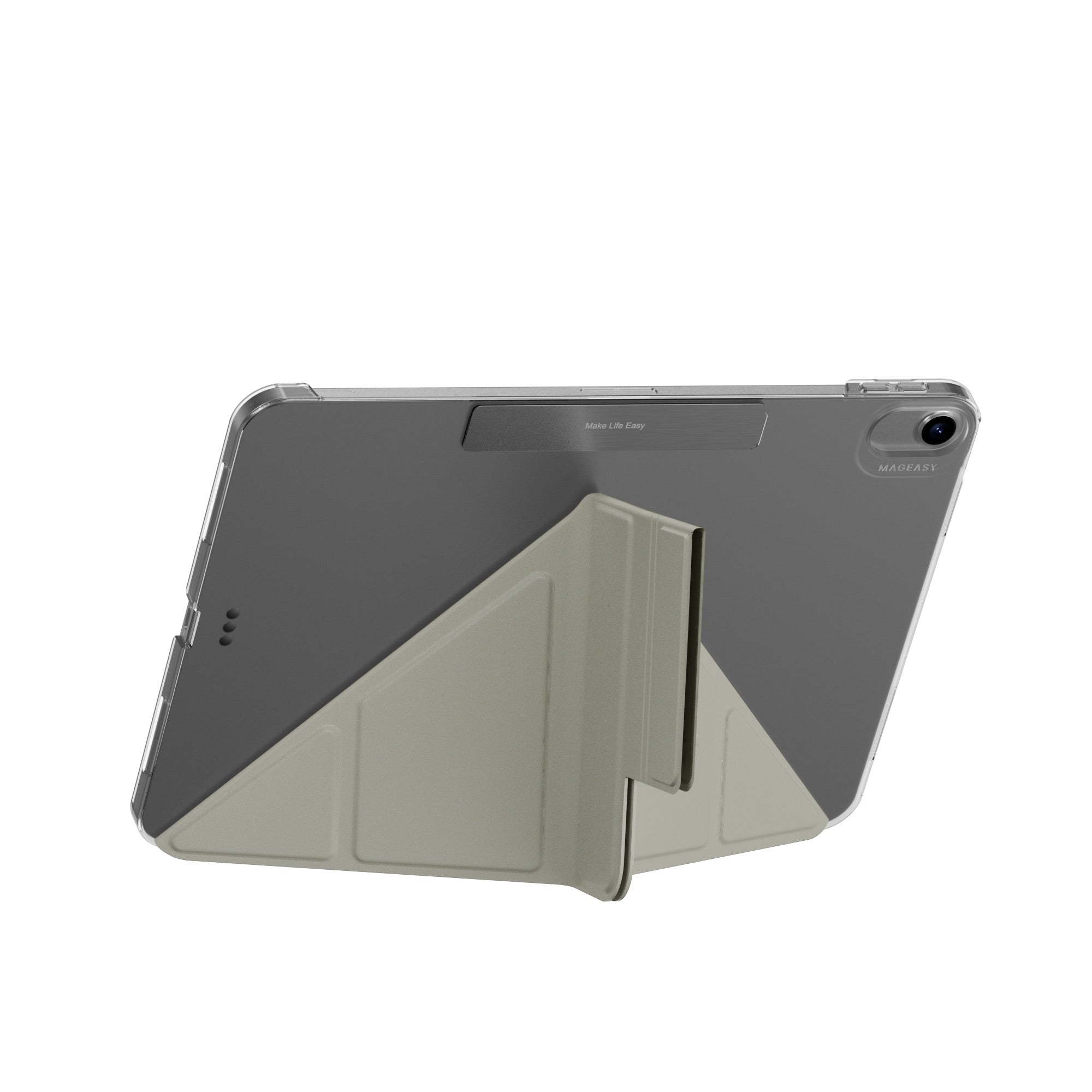 MAGEASY Facet Folding Folio Case for iPad Air 11" (M4/M3/M2, 2026-2024) - Gray Starlight