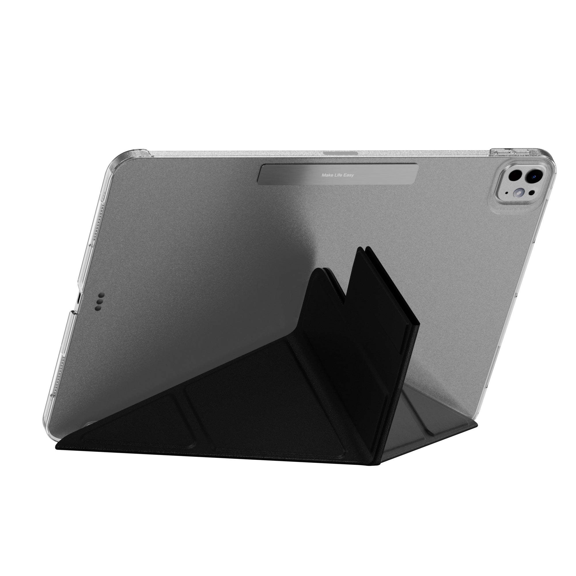 MAGEASY Facet Folding Folio Case for iPad Pro 13" (M4 2024, M5 2025) - Black