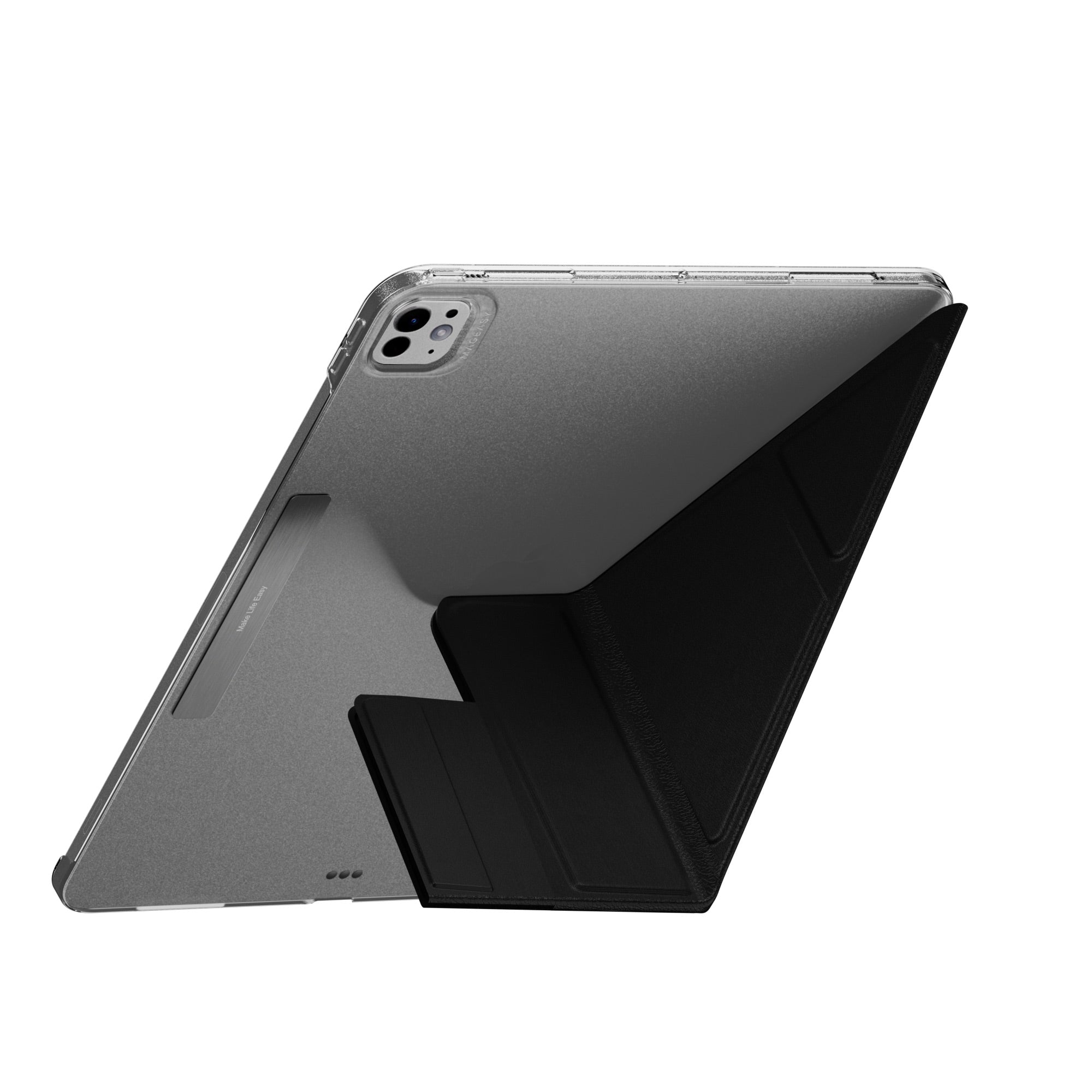 MAGEASY Facet Folding Folio Case for iPad Pro 13" (M4 2024, M5 2025) - Black
