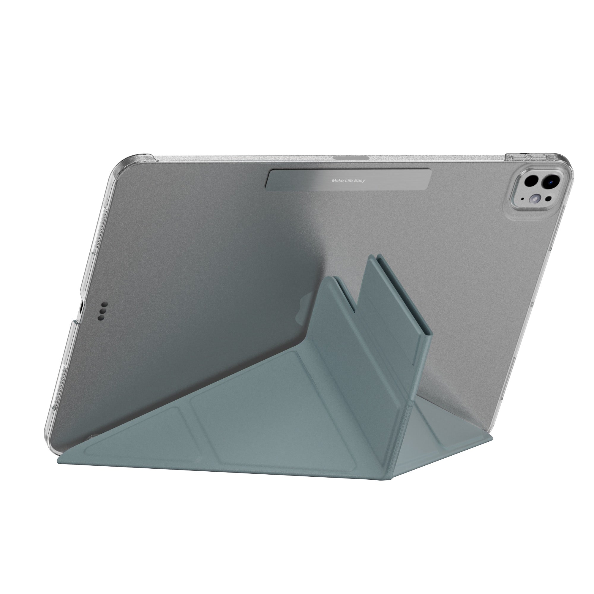MAGEASY Facet Folding Folio Case for iPad Pro 13" (M4 2024, M5 2025) - Exquisite Blue